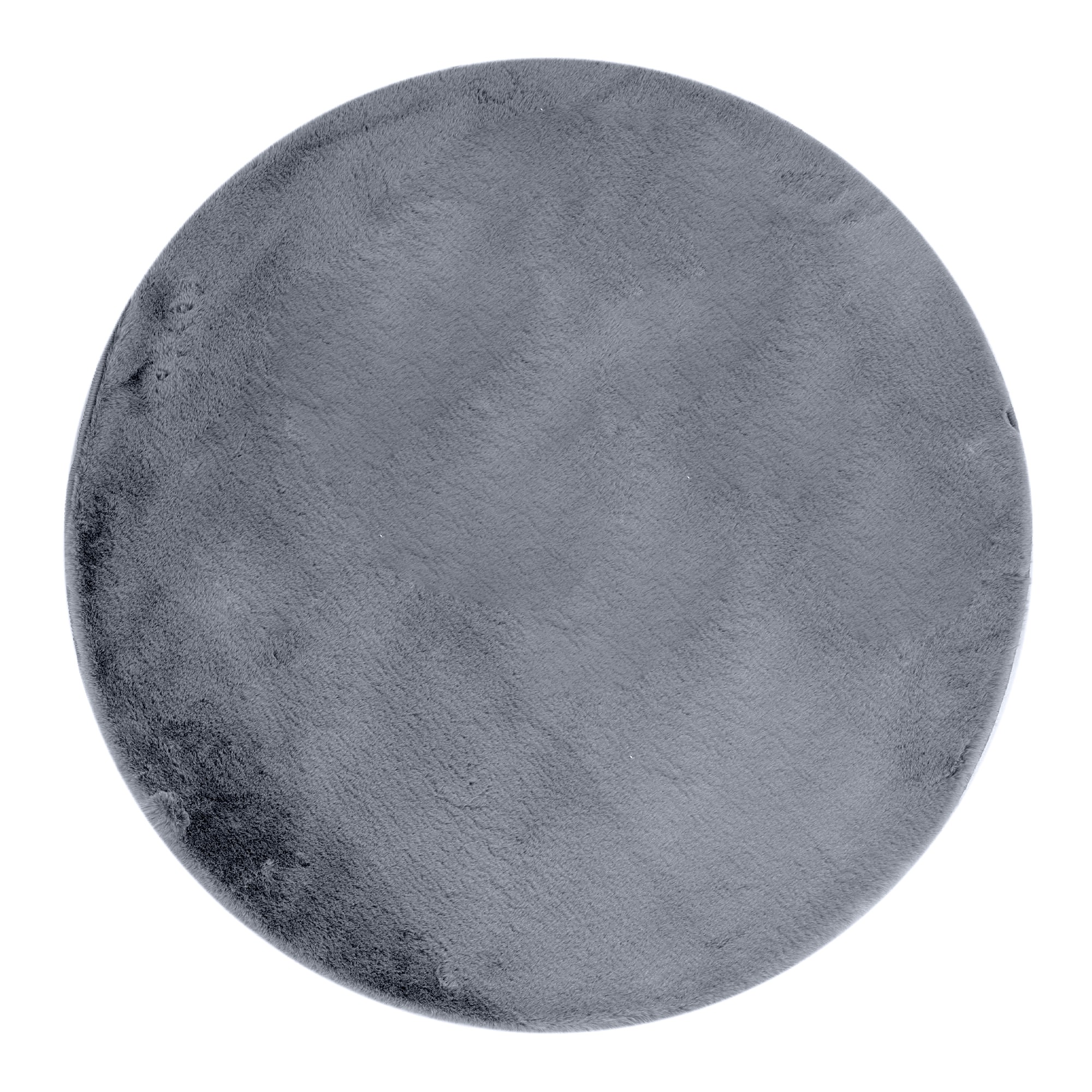 Dywan Okrągły Grafit Rabbii 100 cm