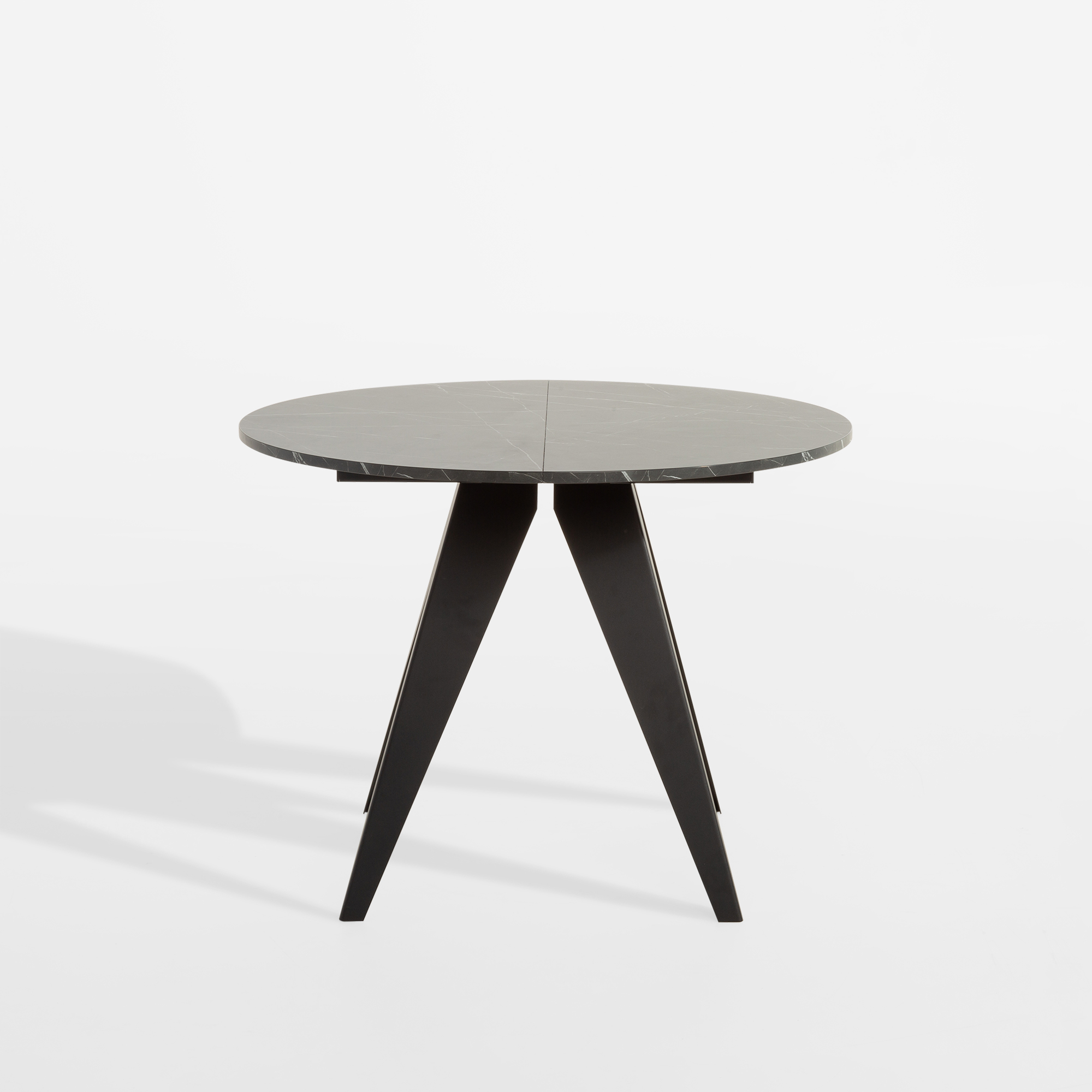 Stół okrągły rozkładany GERDON 100-138 cm