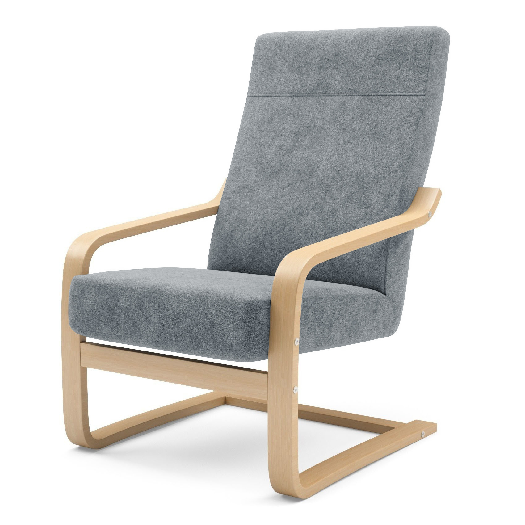 Fotel Finka Szary Baku