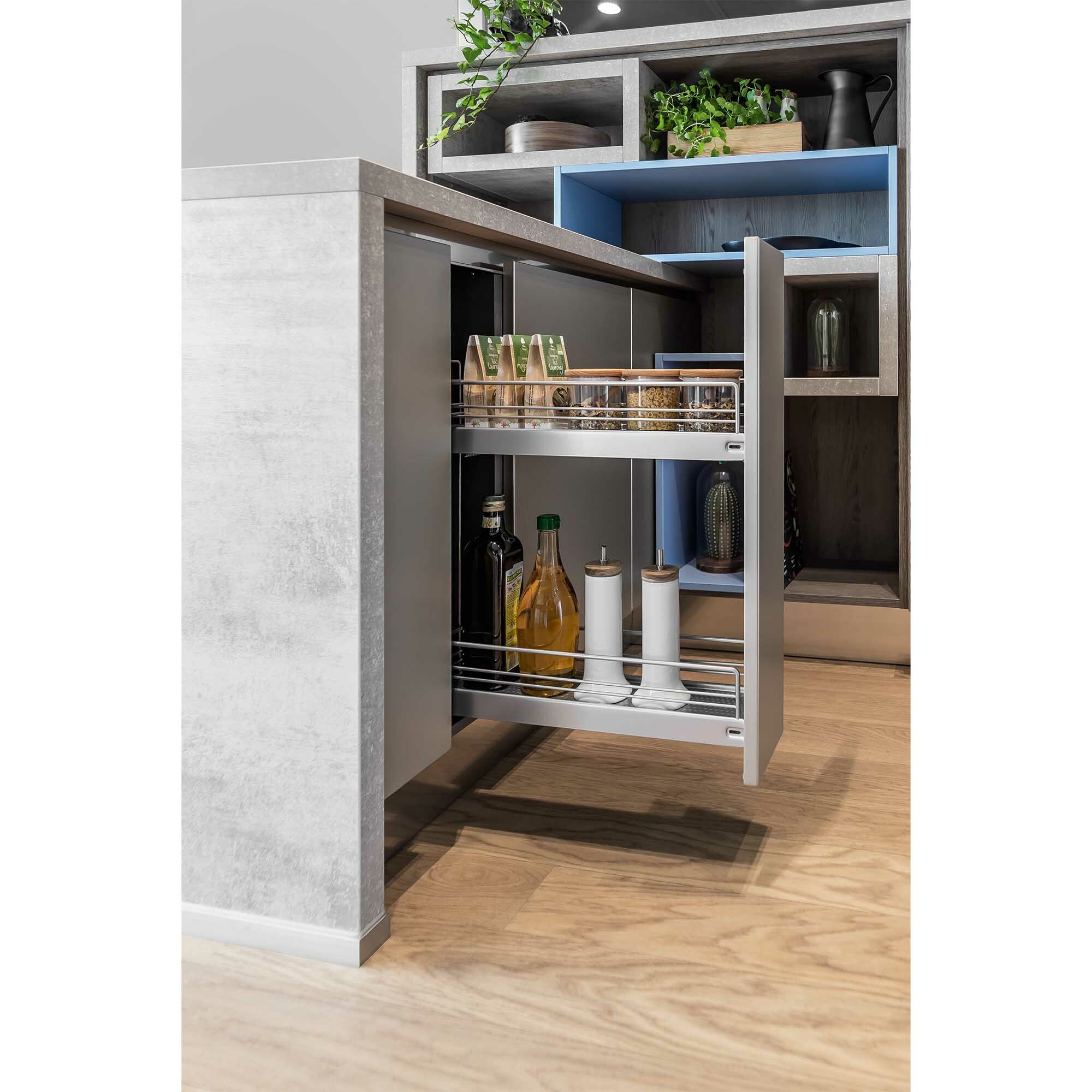 Cargo Boczne Inside 15/2 Półki Szare