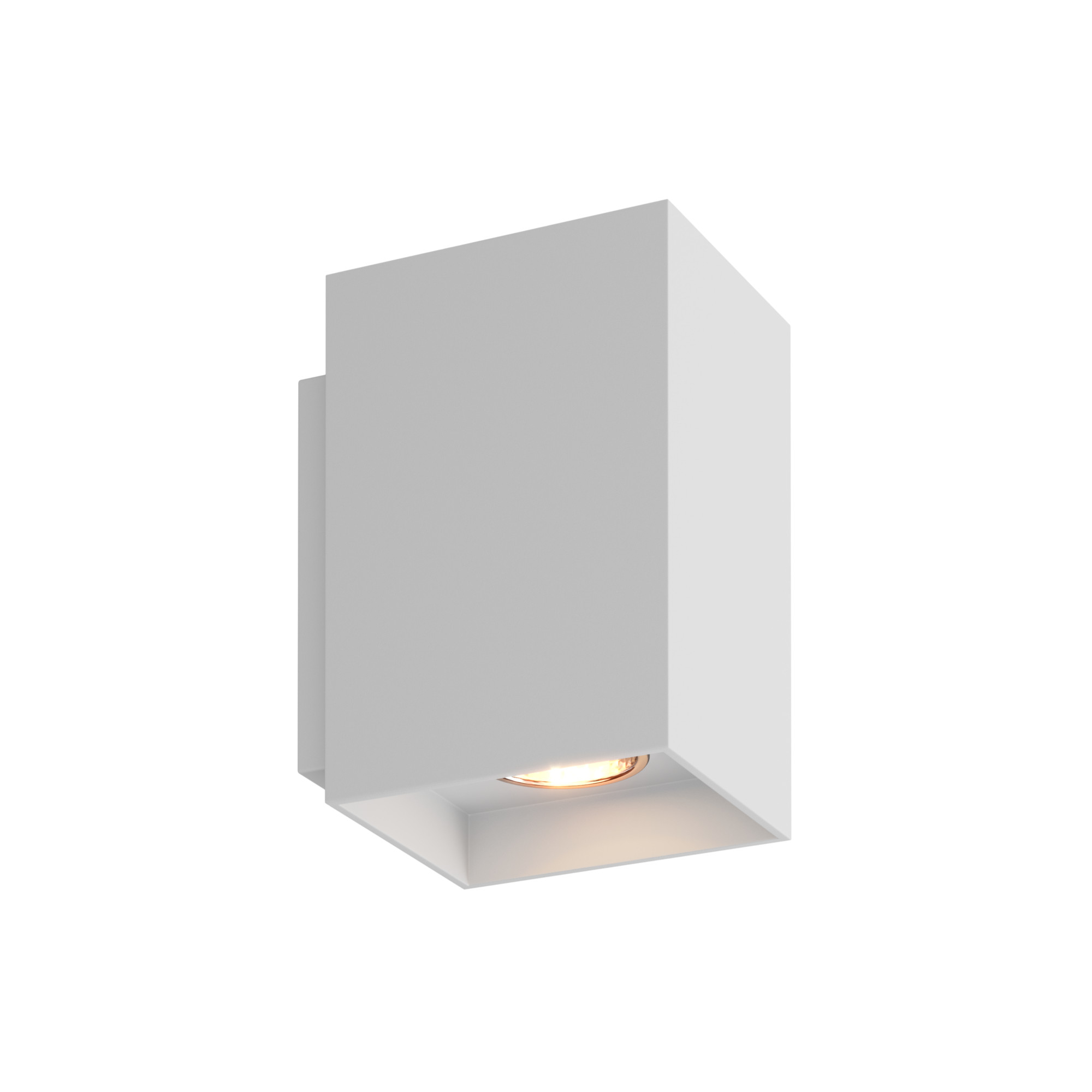 Biały Minimalistyczny Kinkiet Sandy WL Square