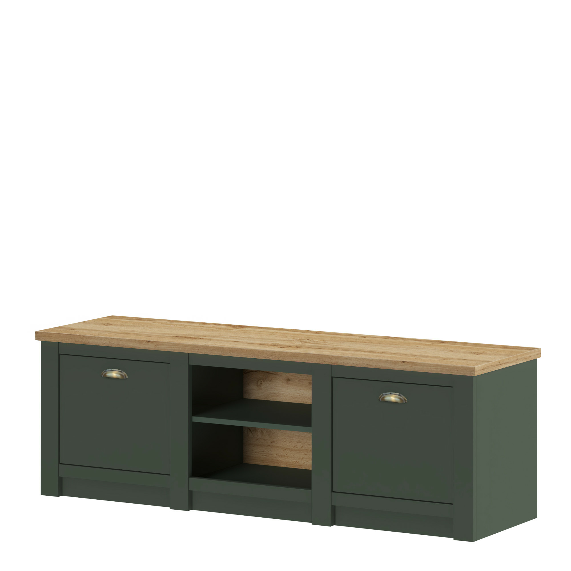 Szafka Rtv Zielona Cambridge 2D