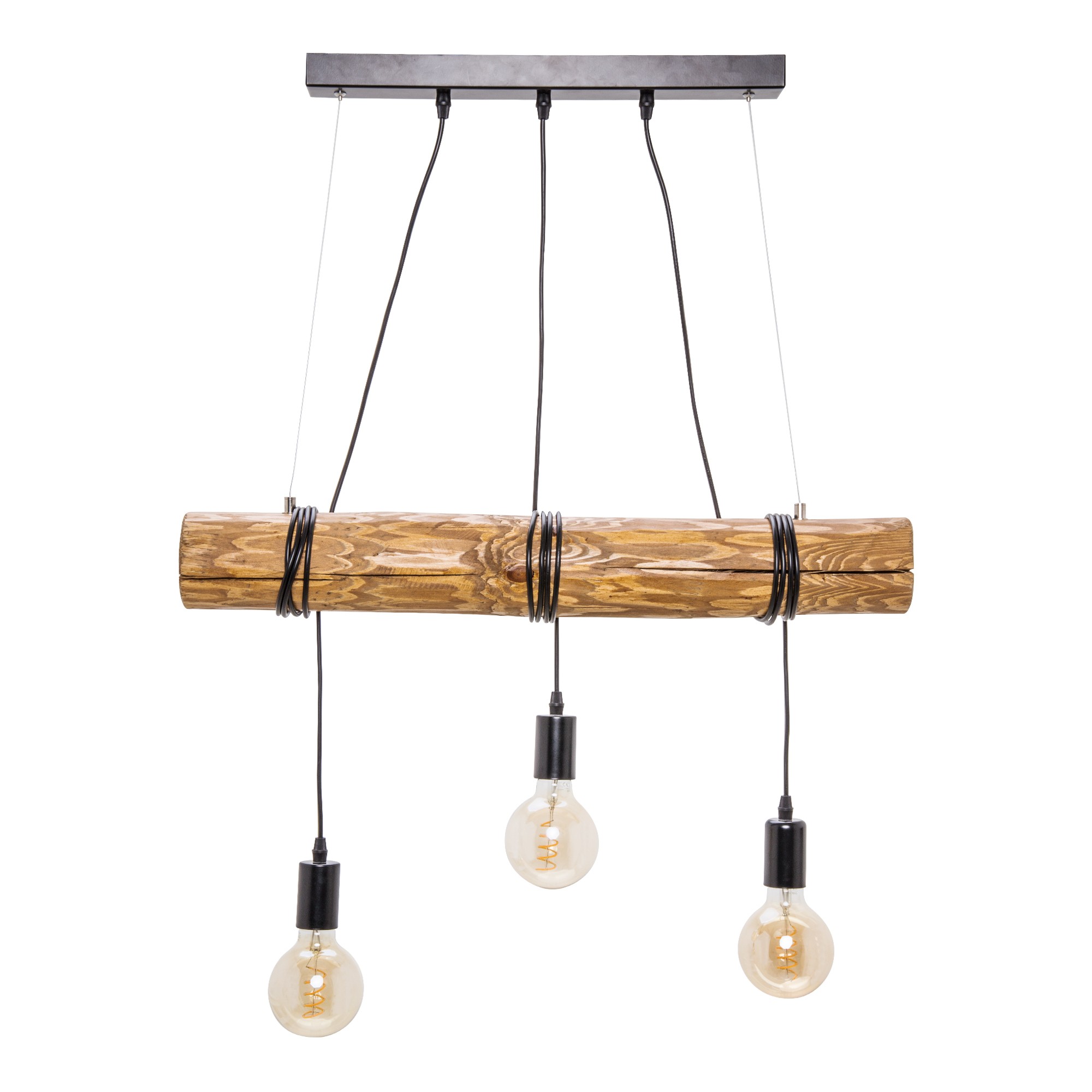 Lampa Wisząca Rustykalna Trabo 3