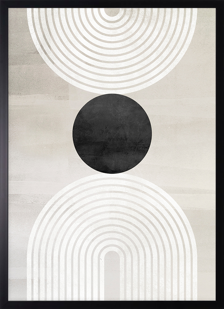 Obraz Black Zen II 50x70 cm