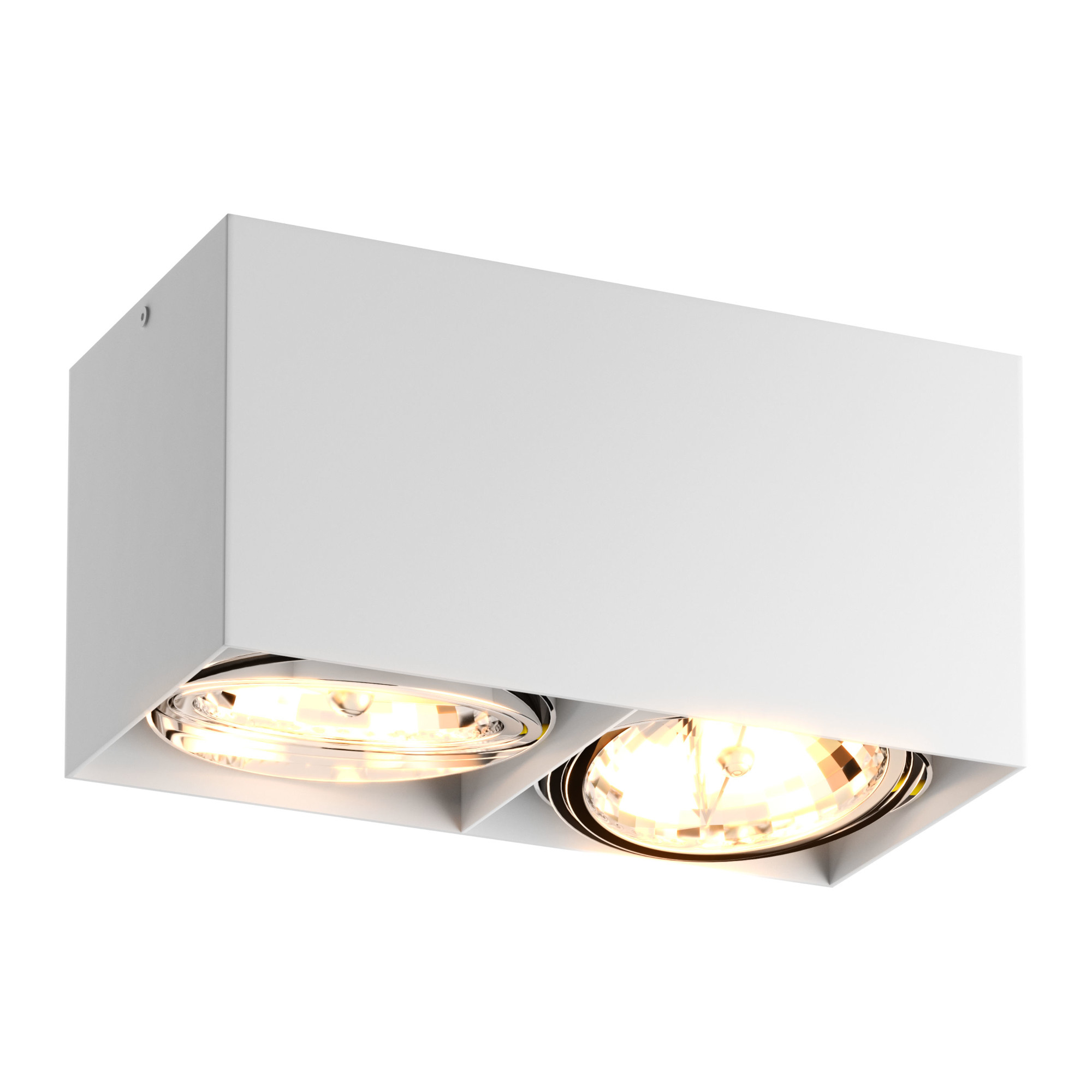 Reflektor Natynkowy 2-punktowy Biały Box SL 2