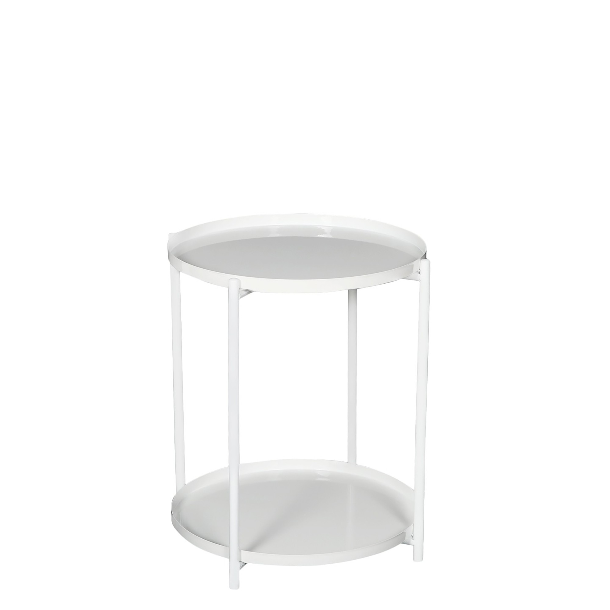 Stolik Metalowy Biały Salar