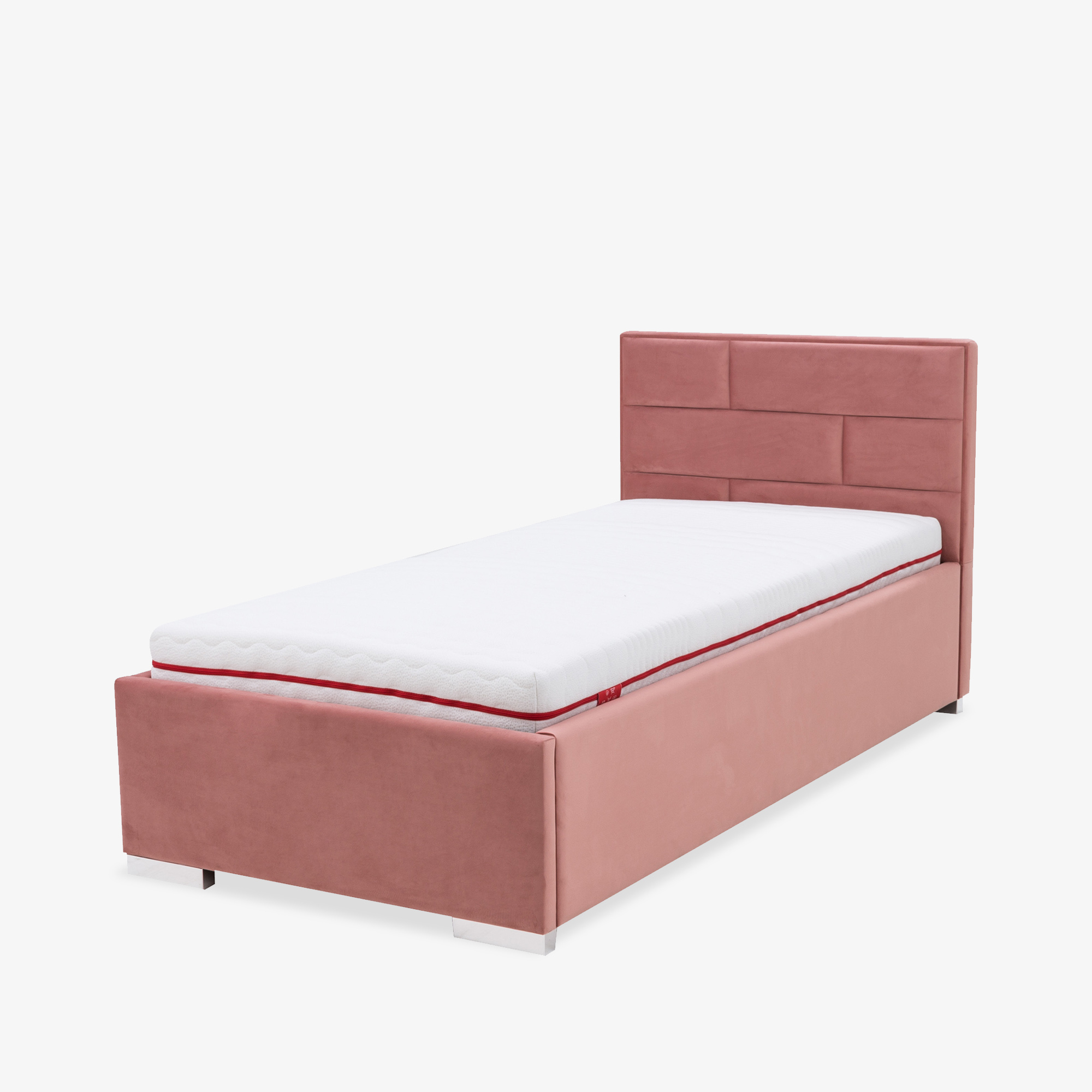 Łóżko Sante 90x200 z Pojemnikiem, ze Stelażem