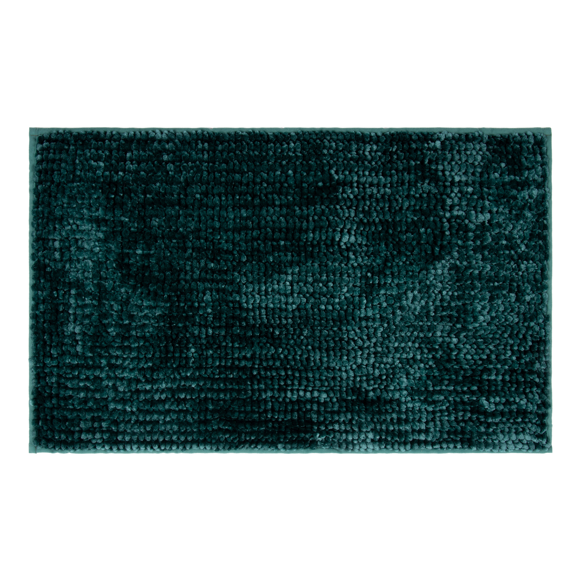 Dywanik Łazienkowy Zielony Chenille 50x80 cm
