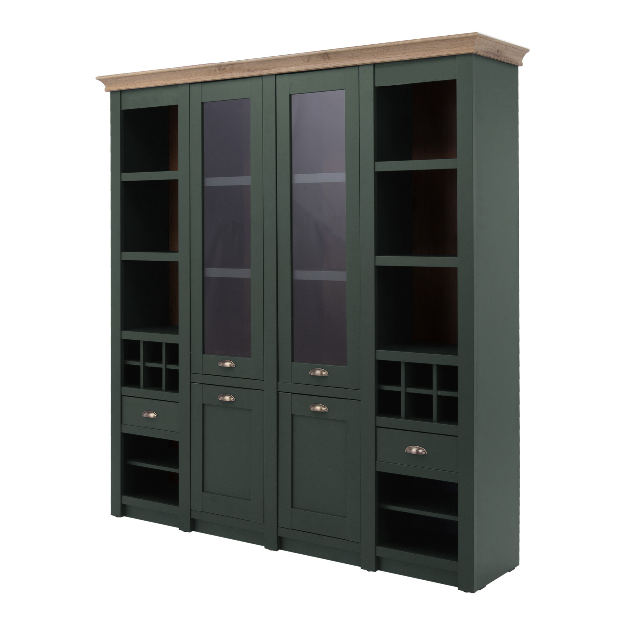 Witryna Szeroka Cambridge Zielona 2d2w2s