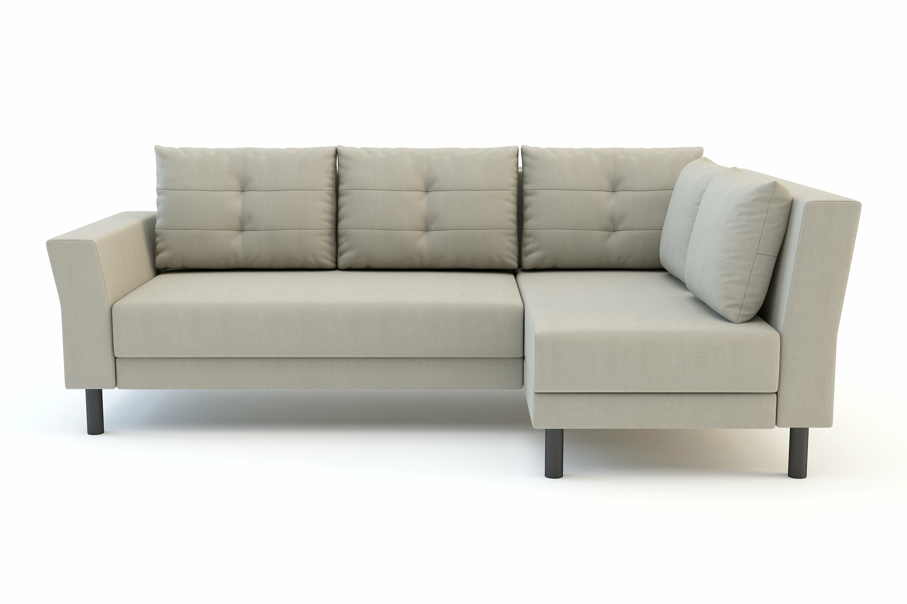 Narożnik Jasny Beż Devon Prawy