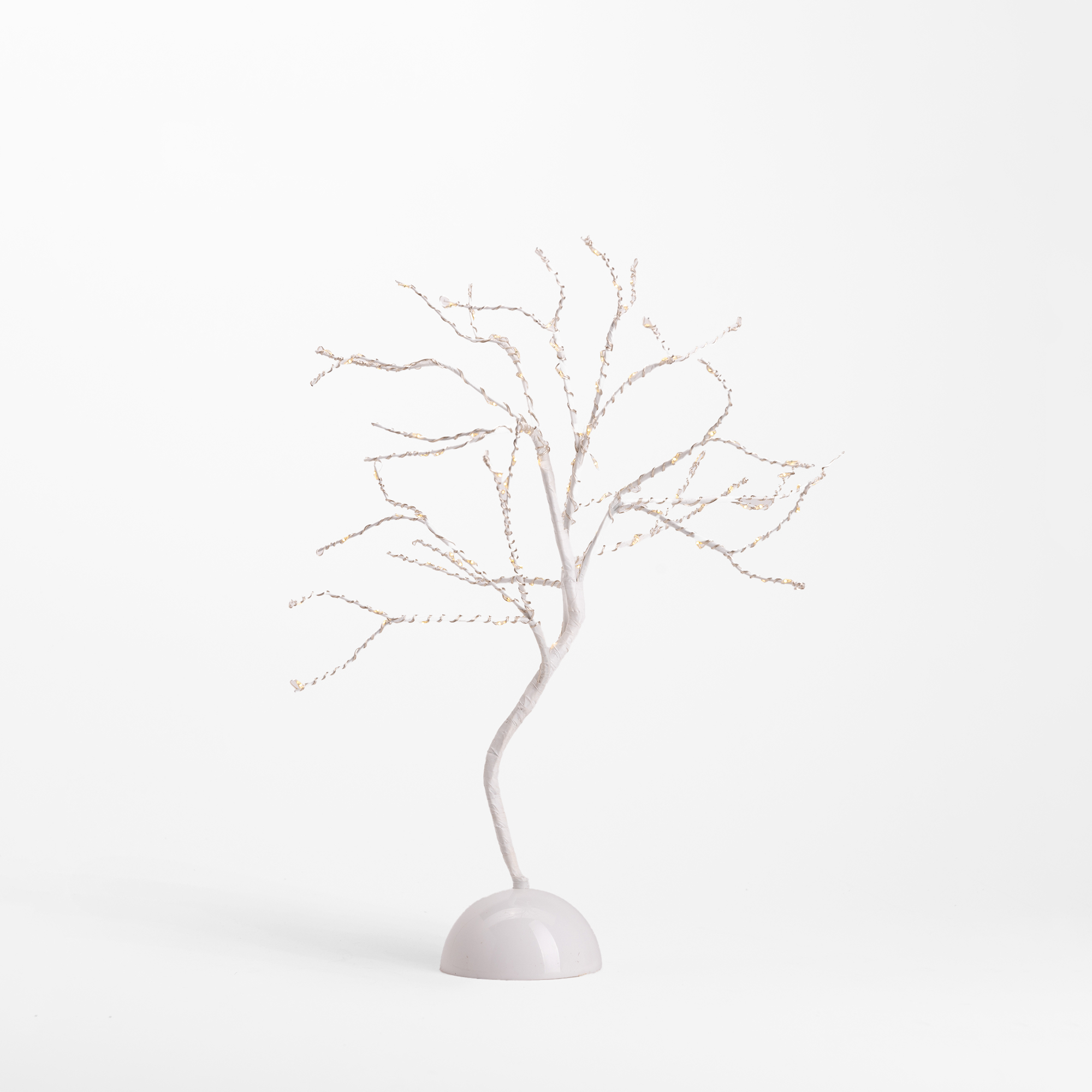 Drzewko Dekoracyjne 100 Led Białe 45 cm