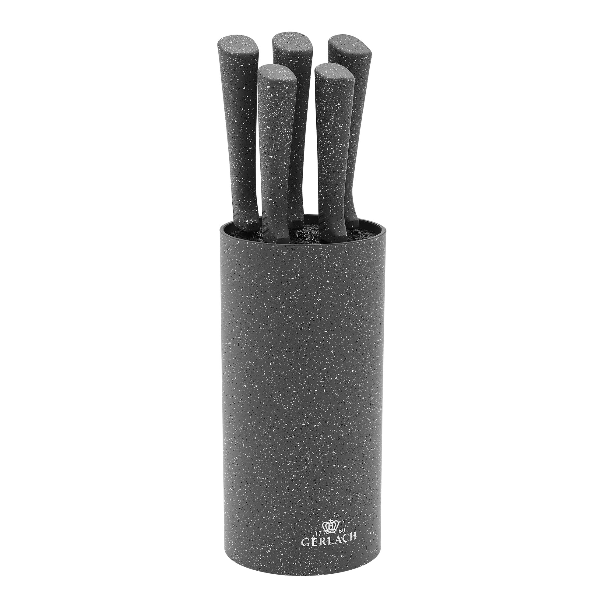 Noże Gerlach Smart Granit Zestaw 5 Szt w Bloku