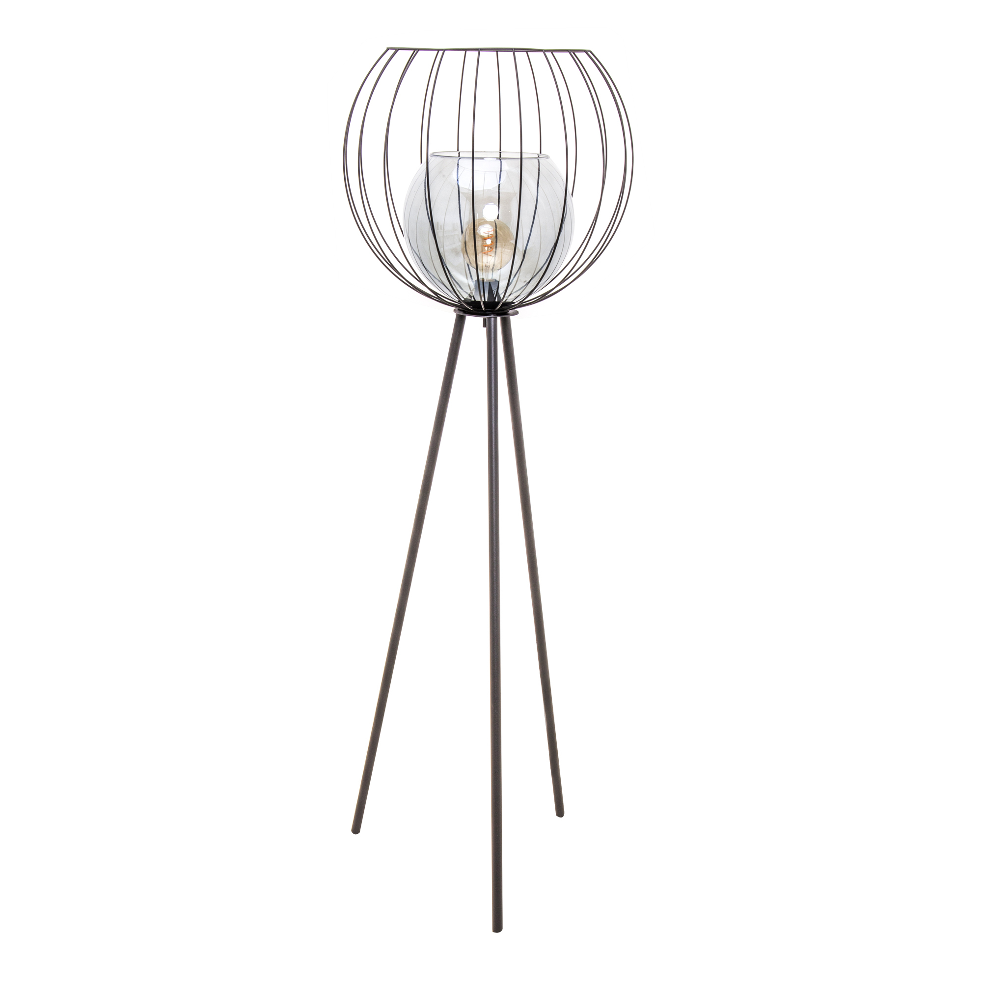 Lampa Podłogowa na Trójnogu Czarna Universo