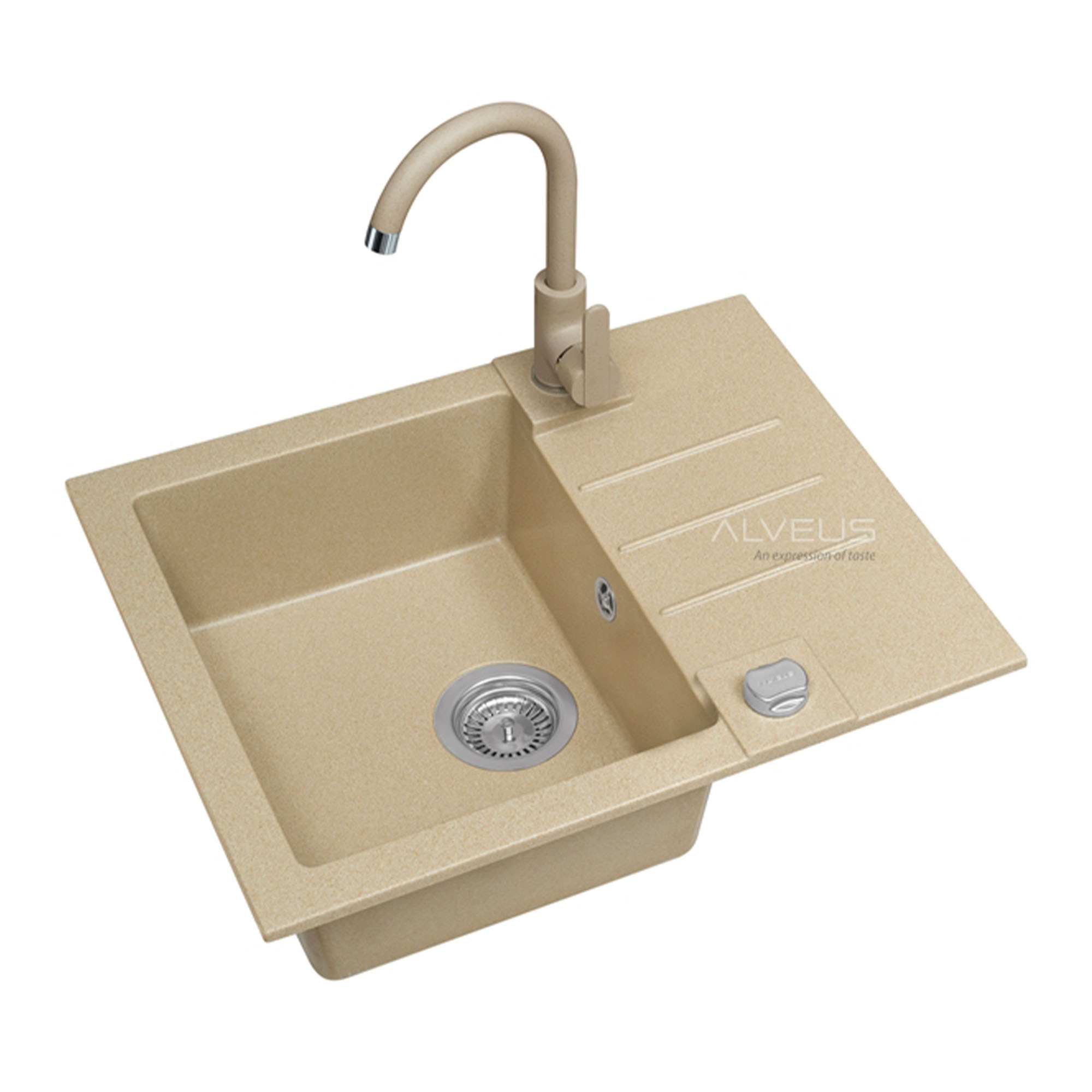 Komplet - Zlewozmywak Canto 30 z Baterią Nikita