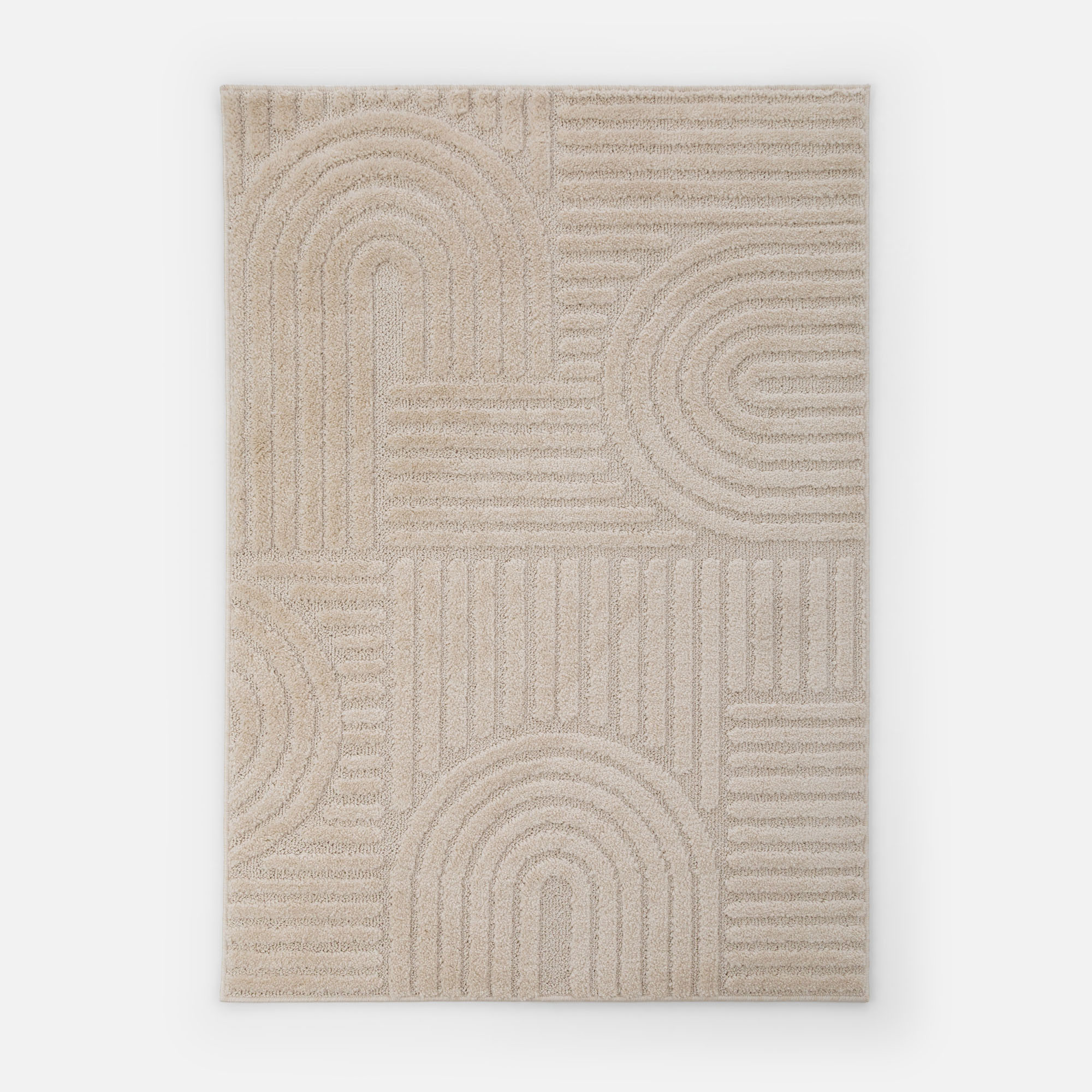 Dywan kremowy LA CASA 3D 200x290 cm
