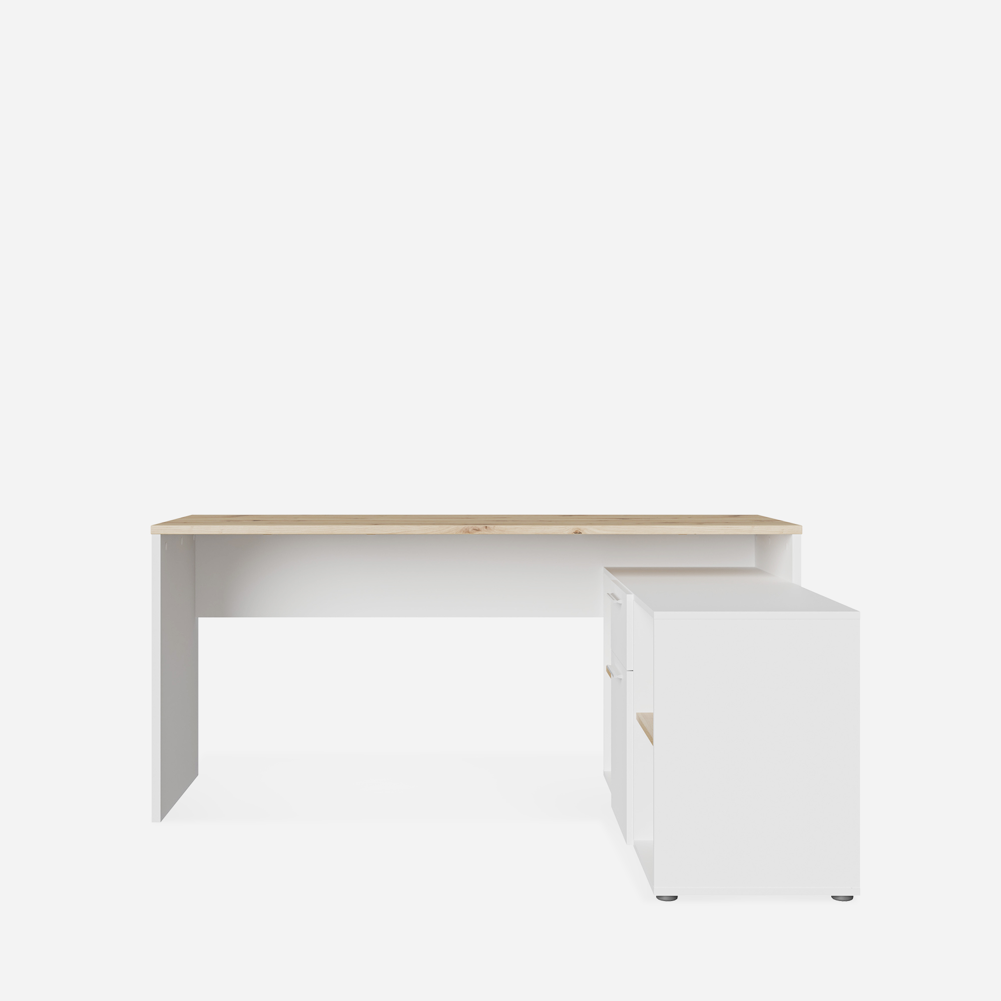 Biurko narożne z komodą CONTRA COSTA