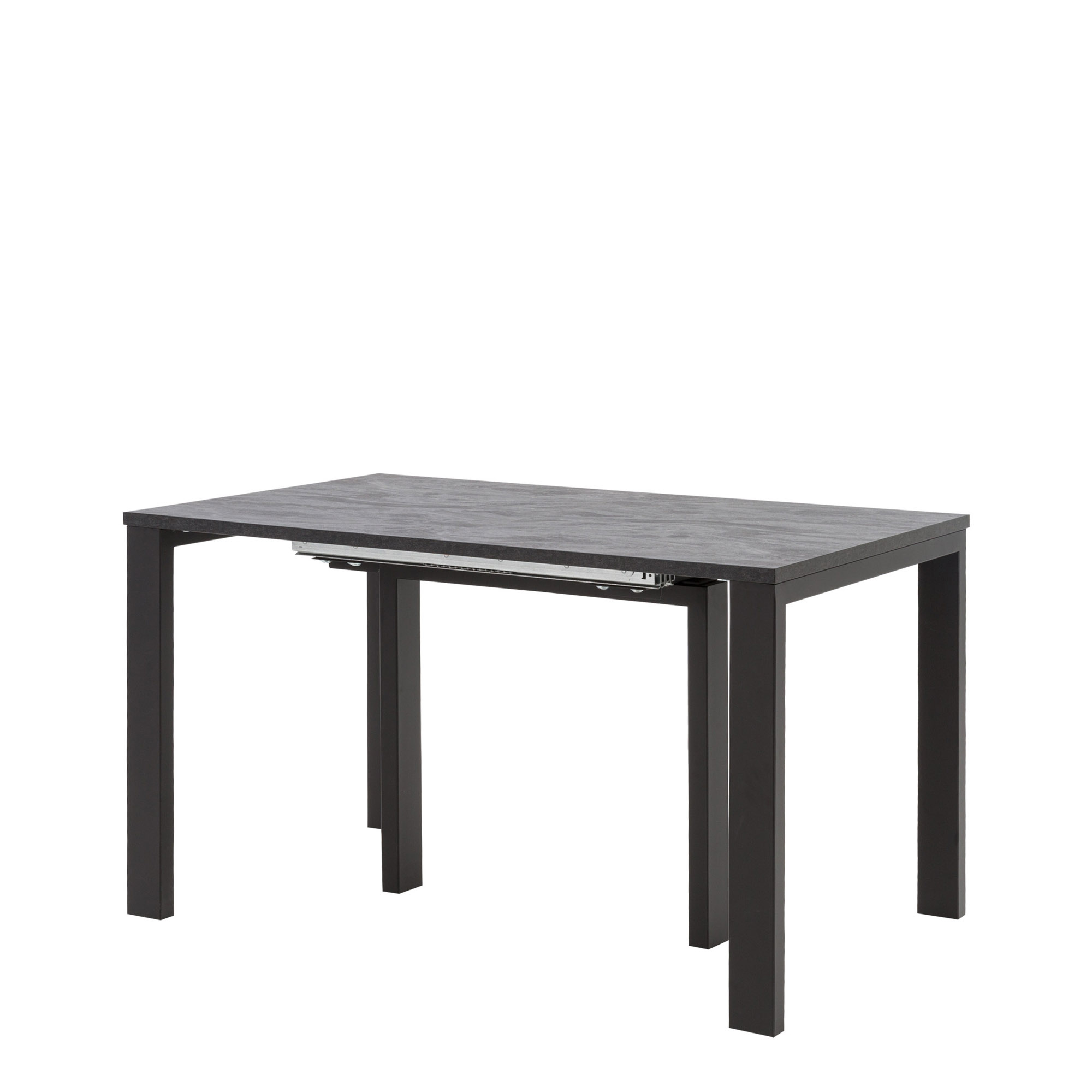 Stół Rozkładany Industrialny Ciemny Beton Vast