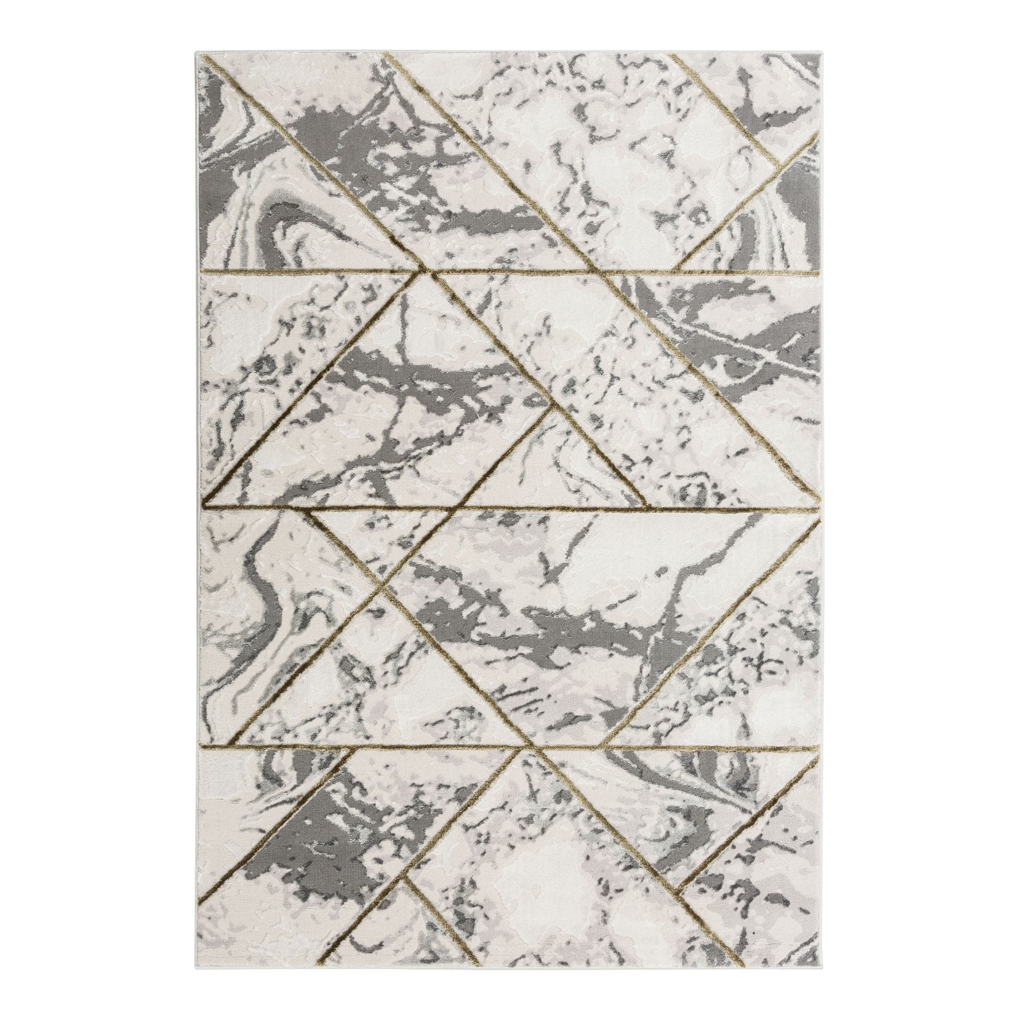 Dywan Geometryczny Kremowy Sunset 120x170 cm