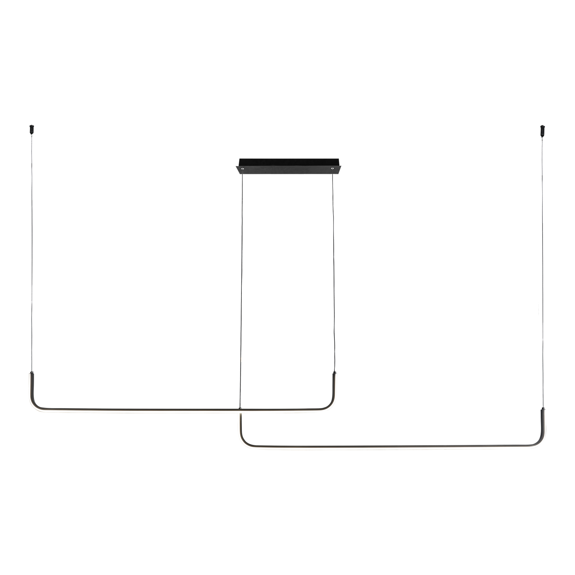 Lampa Wisząca Led Rike Czarna