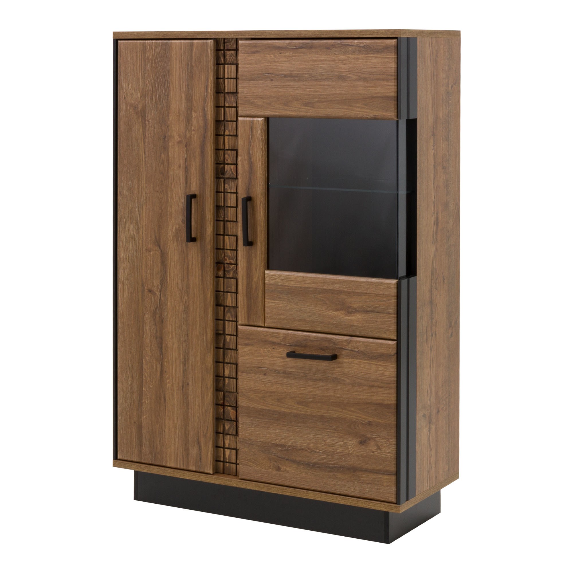 Kredens Dorian Dn5 3D z Oświetleniem