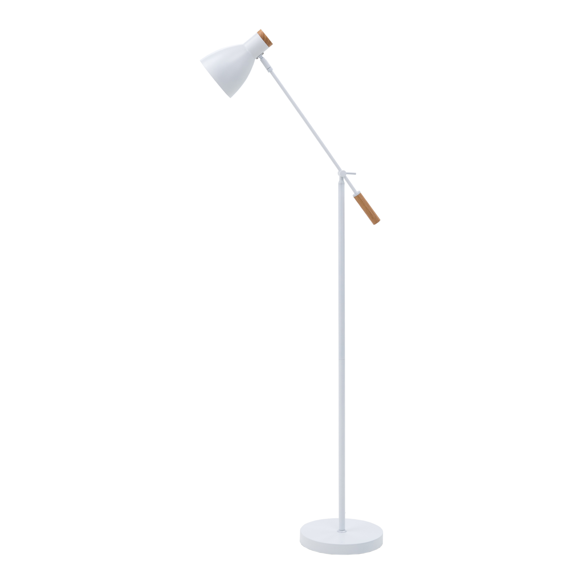 Lampa Podłogowa Skandynawska Biała Jose