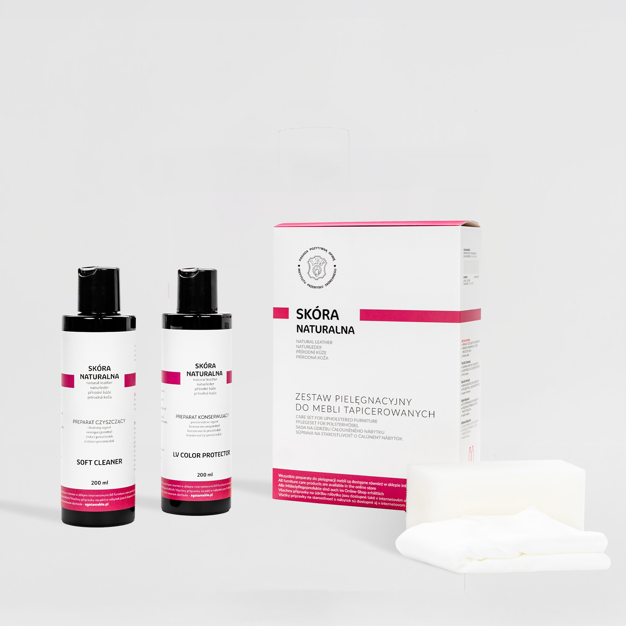 Zestaw do Pielęgnacji i Czyszczenia Skóry Gładkiej