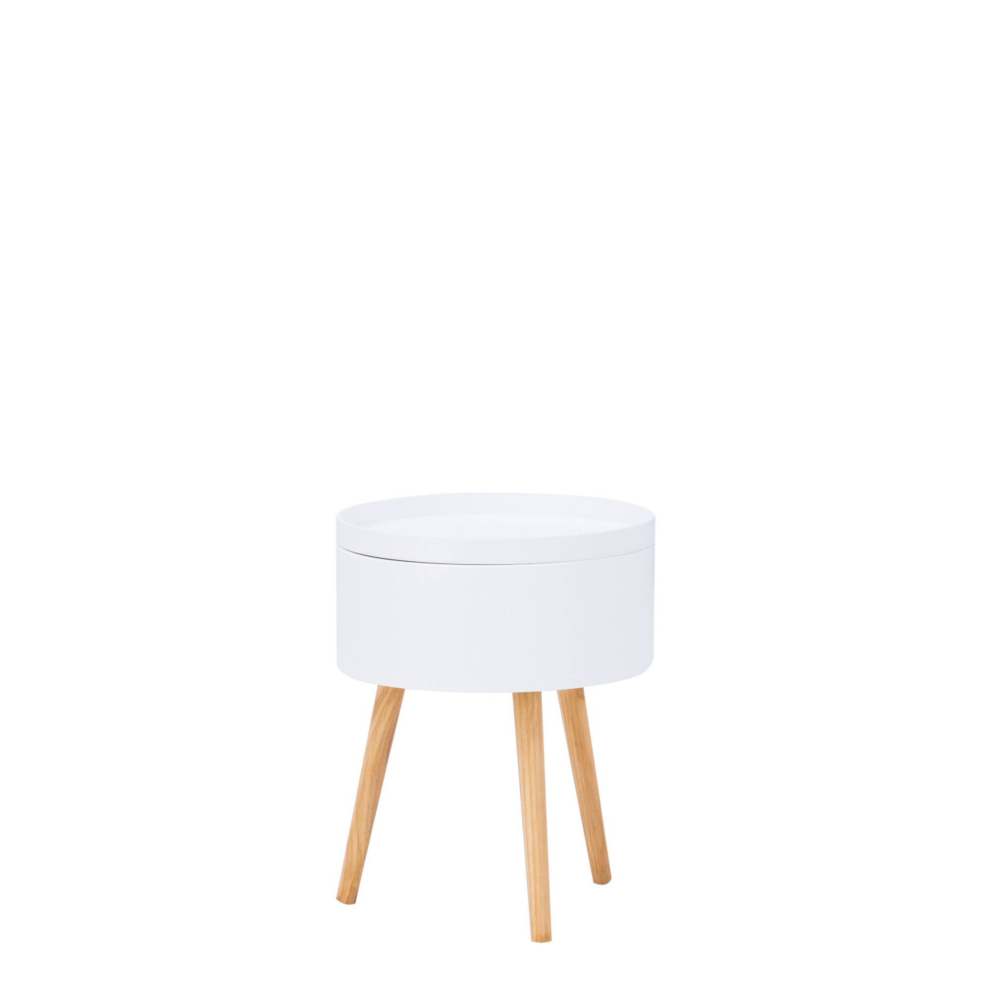 Mały Stolik Kawowy Biały Vidia