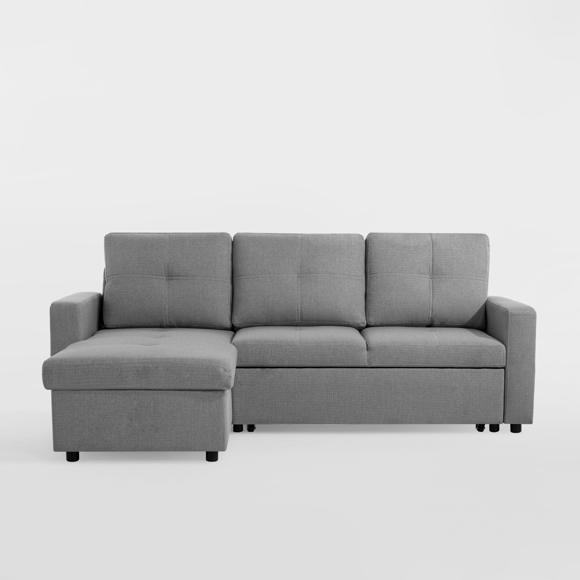 Narożnik rozkładany jasnoszary KOSEM