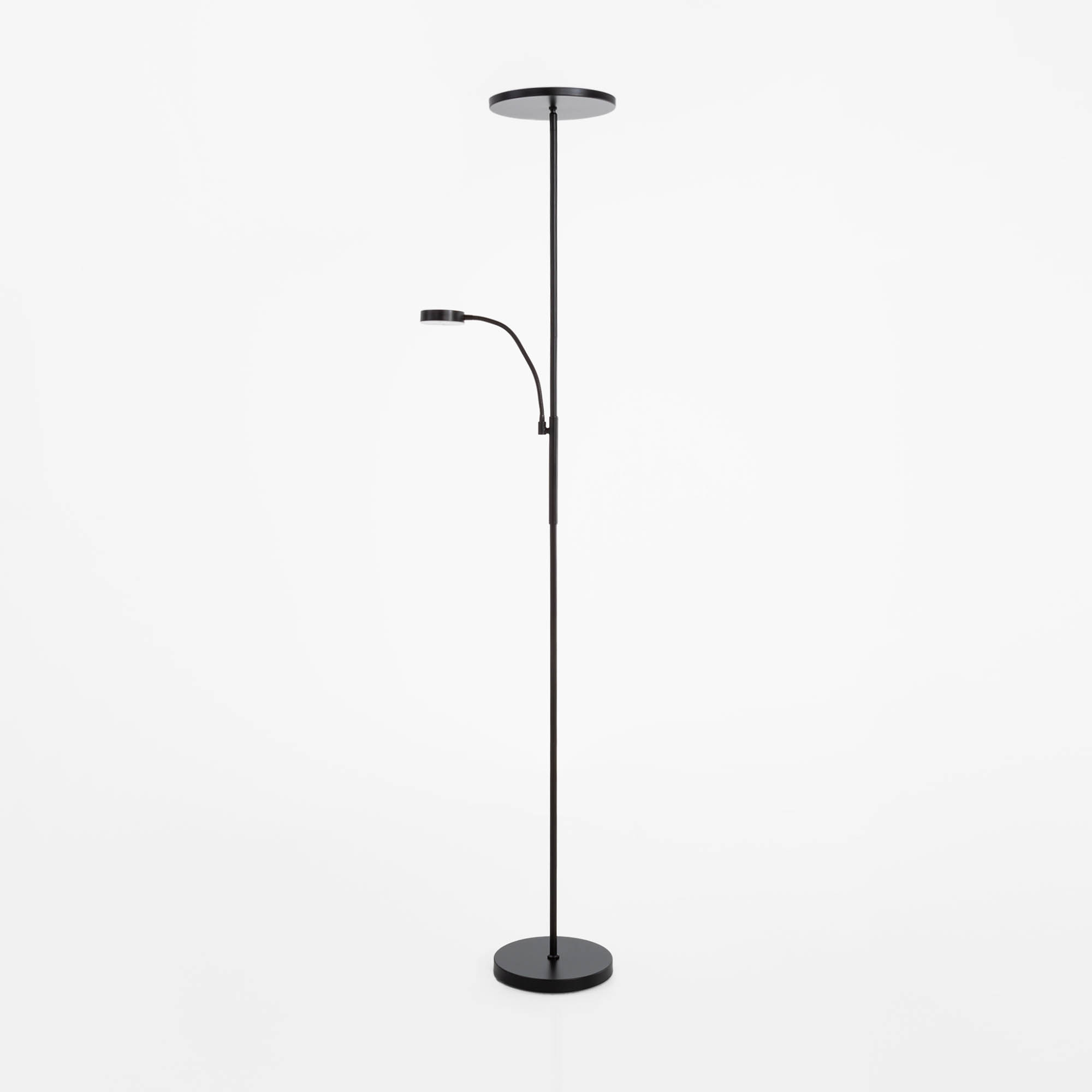 Lampa Podłogowa Led Czarna Mandi