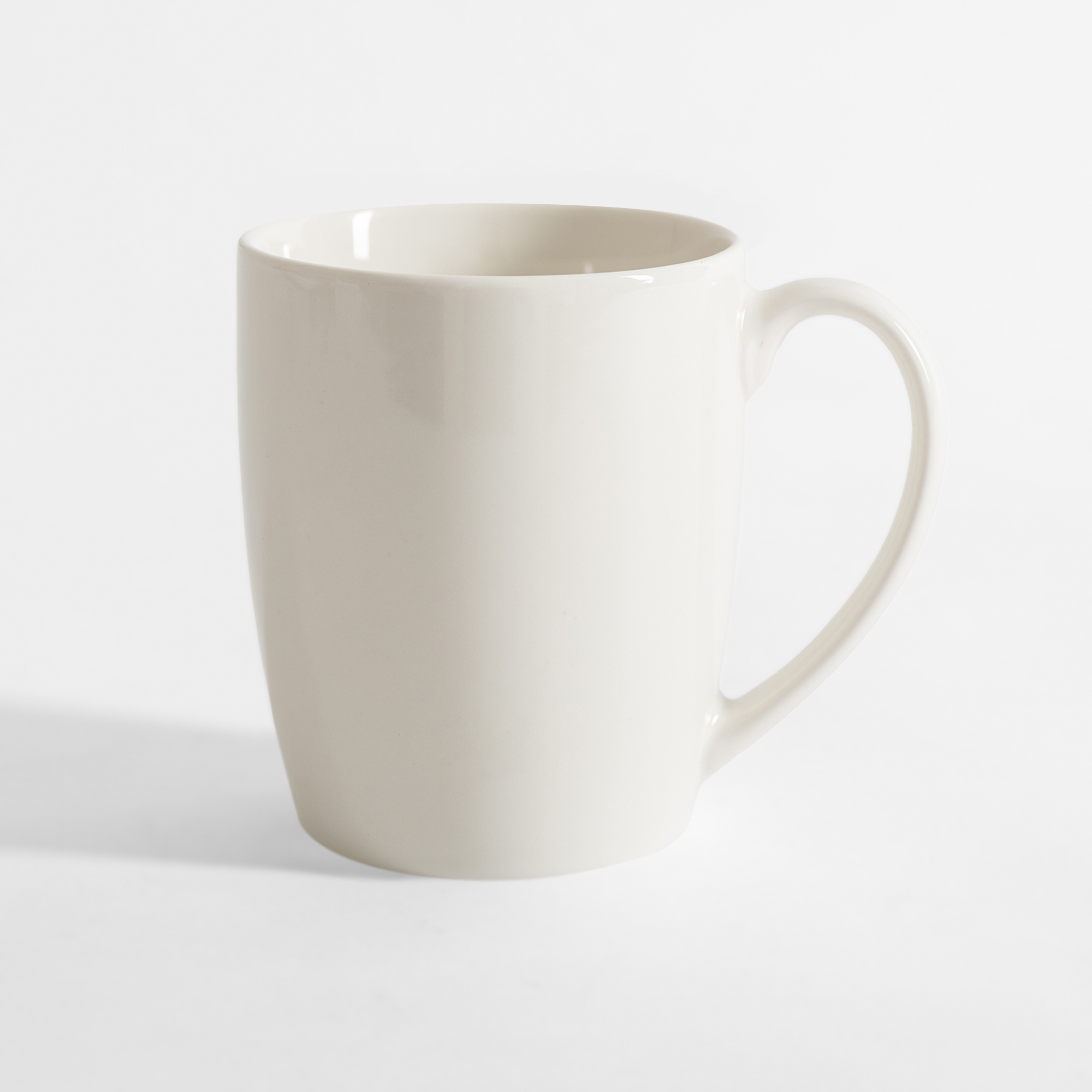 Kubek porcelanowy biały 340 ml