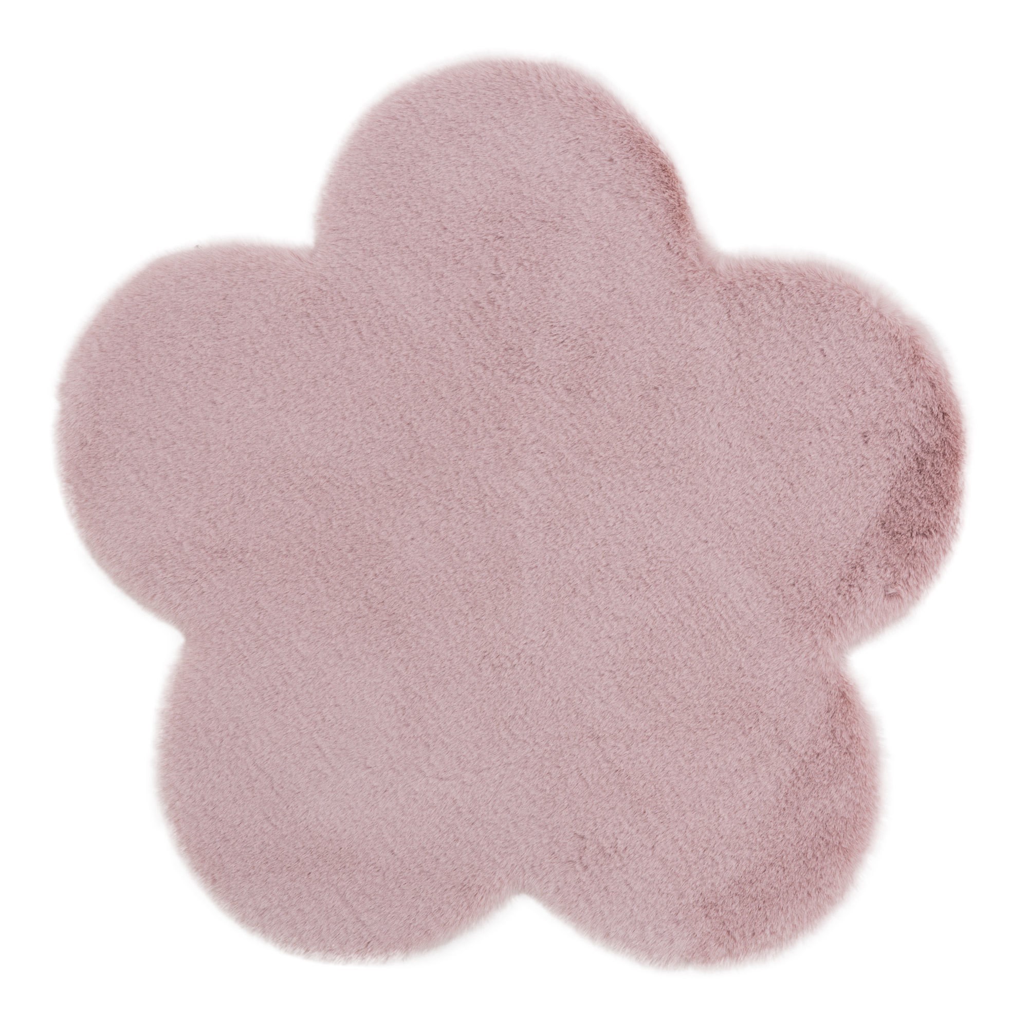 Dywanik Różowy Kwiatek Nebbia 60x60 cm