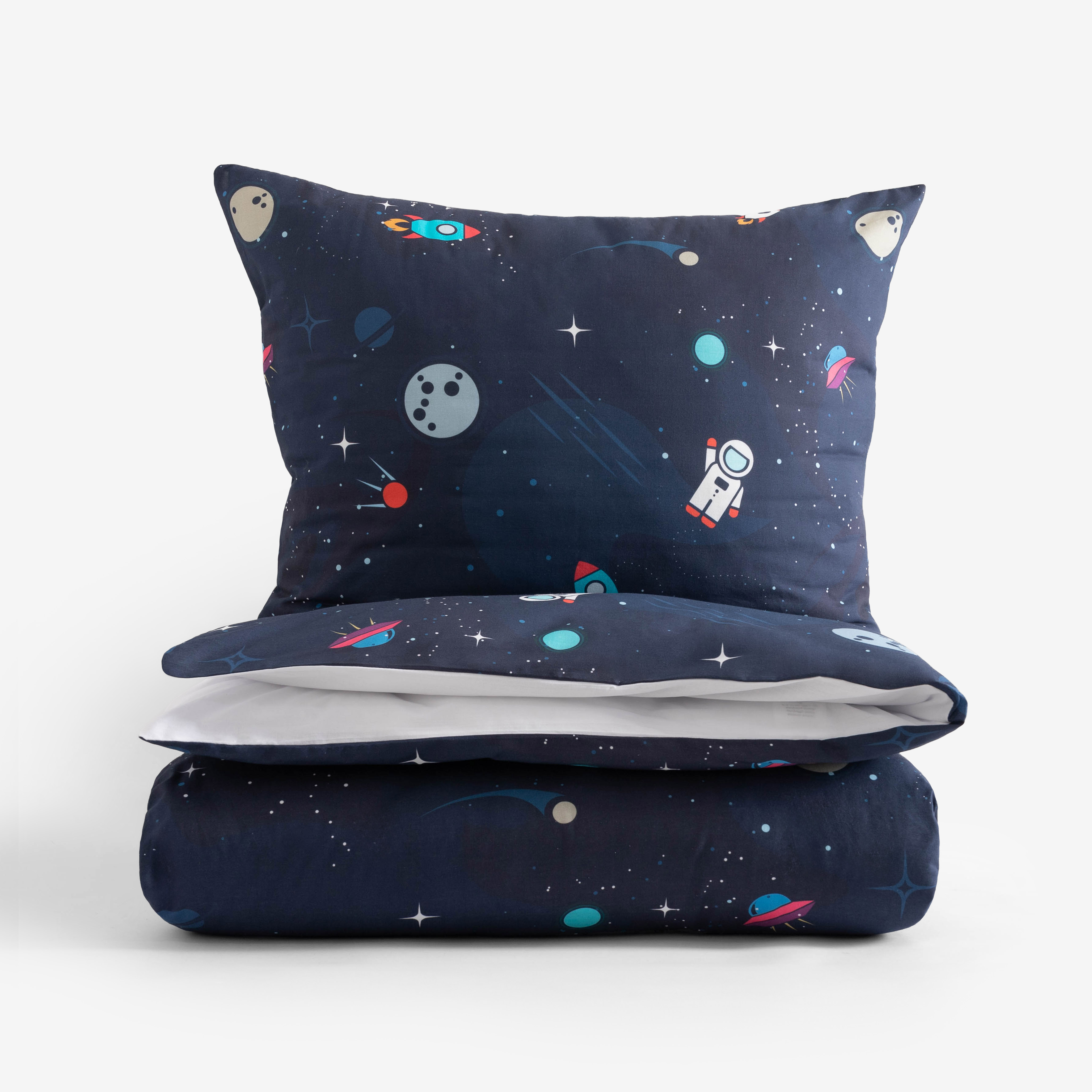 Komplet Pościeli Kosmos Rocket 140x200 cm