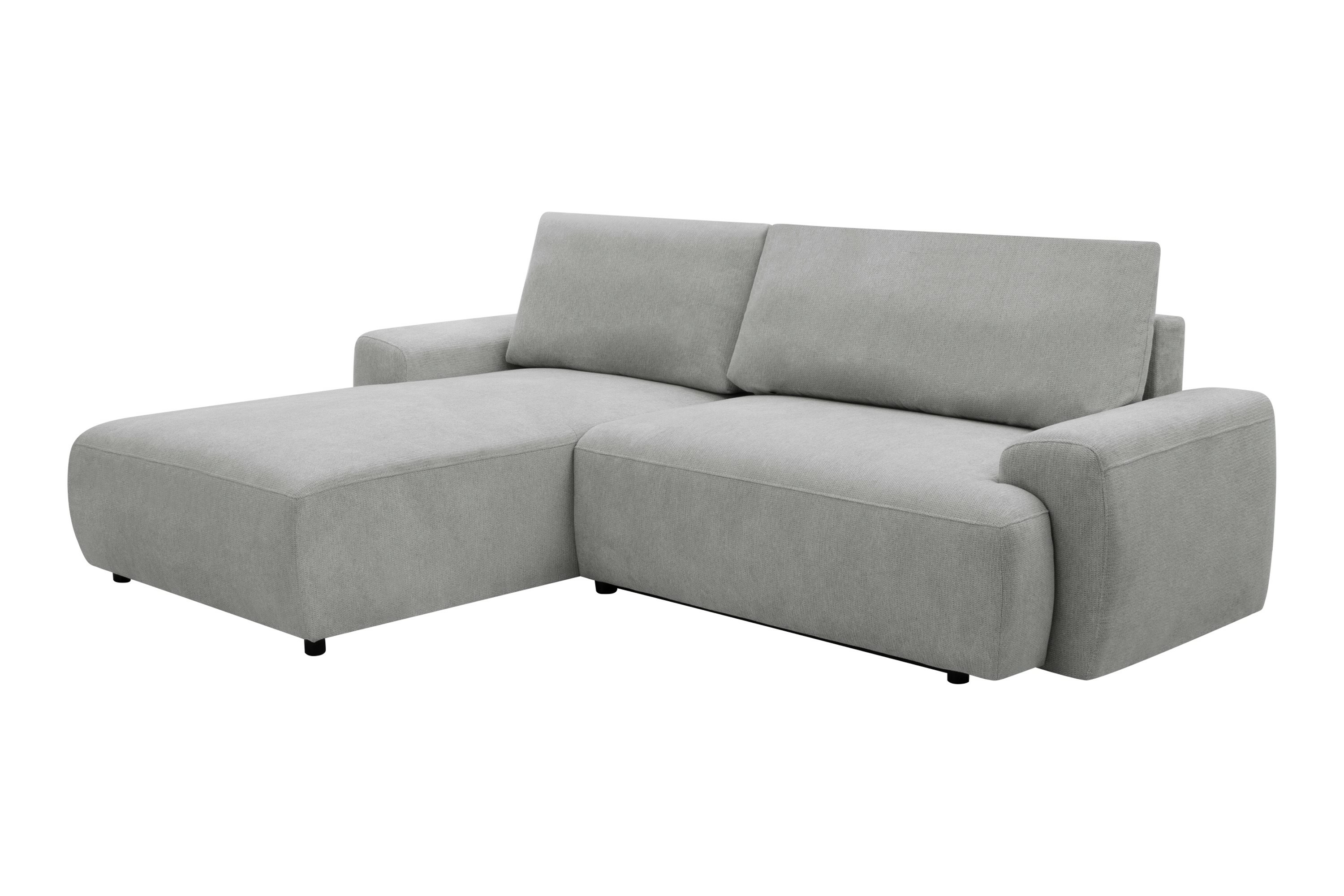 Narożnik rozkładany szary GATO lewy - Agata