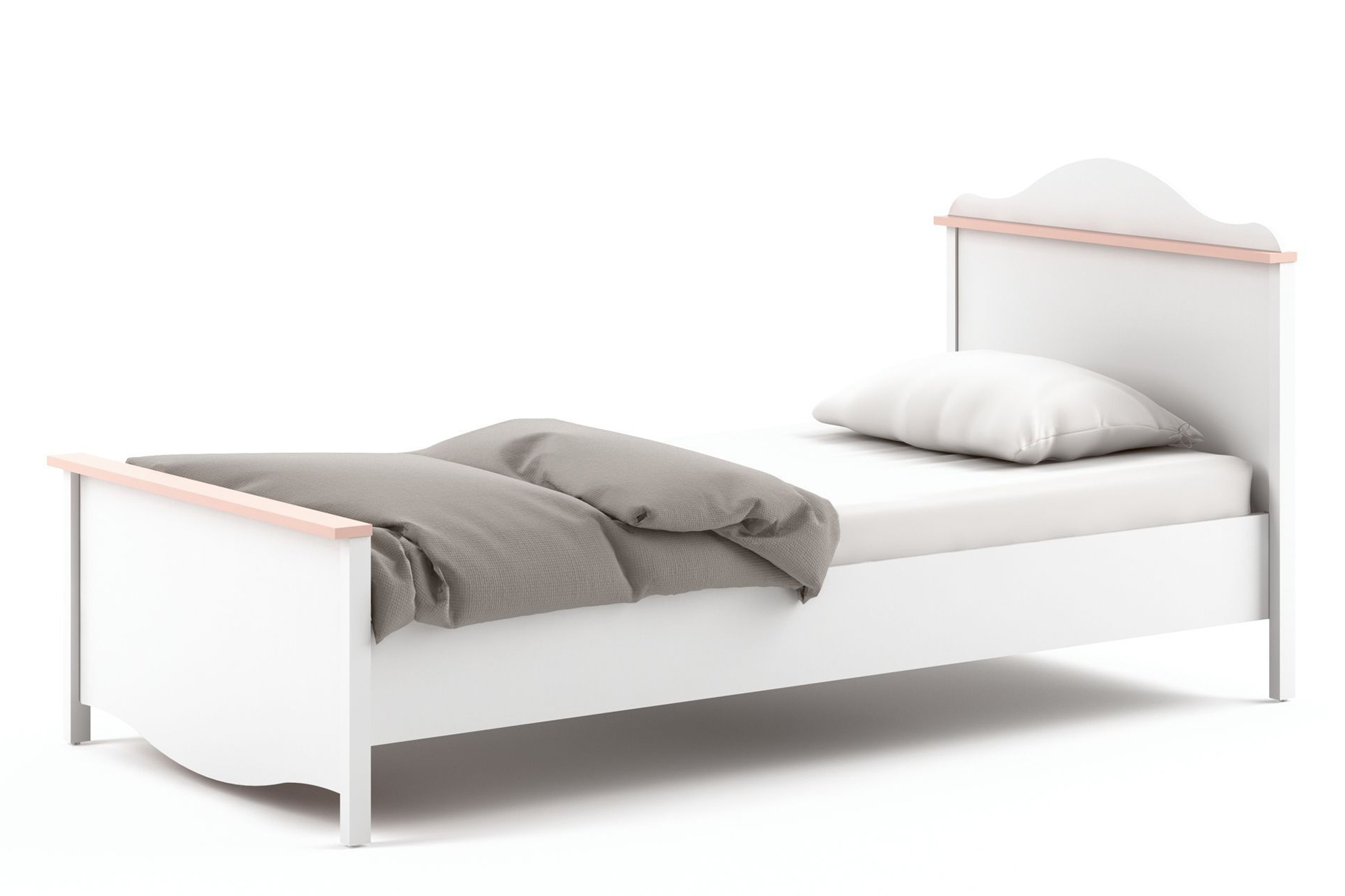 Łóżko Mia Mi-08 ze Stelażem, z Materacem