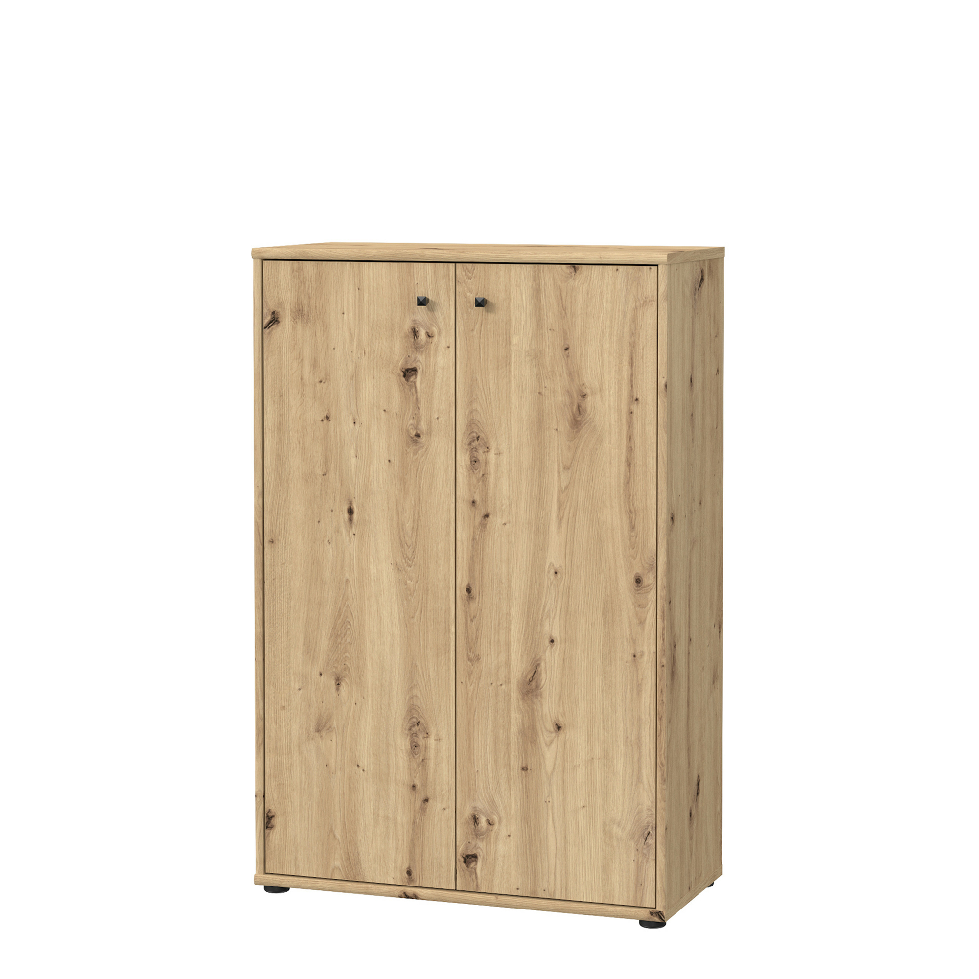 Komoda Tempra 2 Wysoka 2D Dąb Artisan