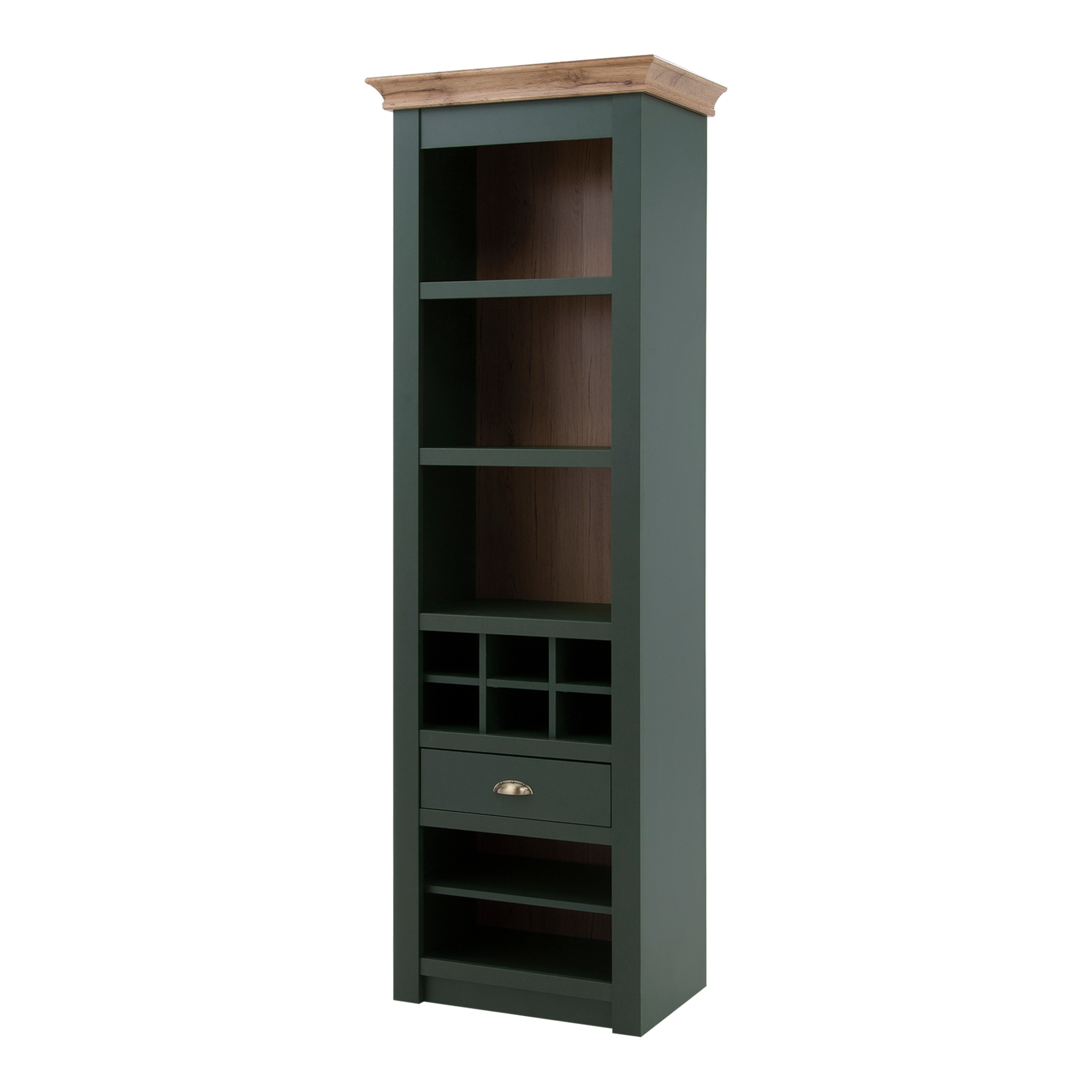 Regał Zielony Cambridge 1S