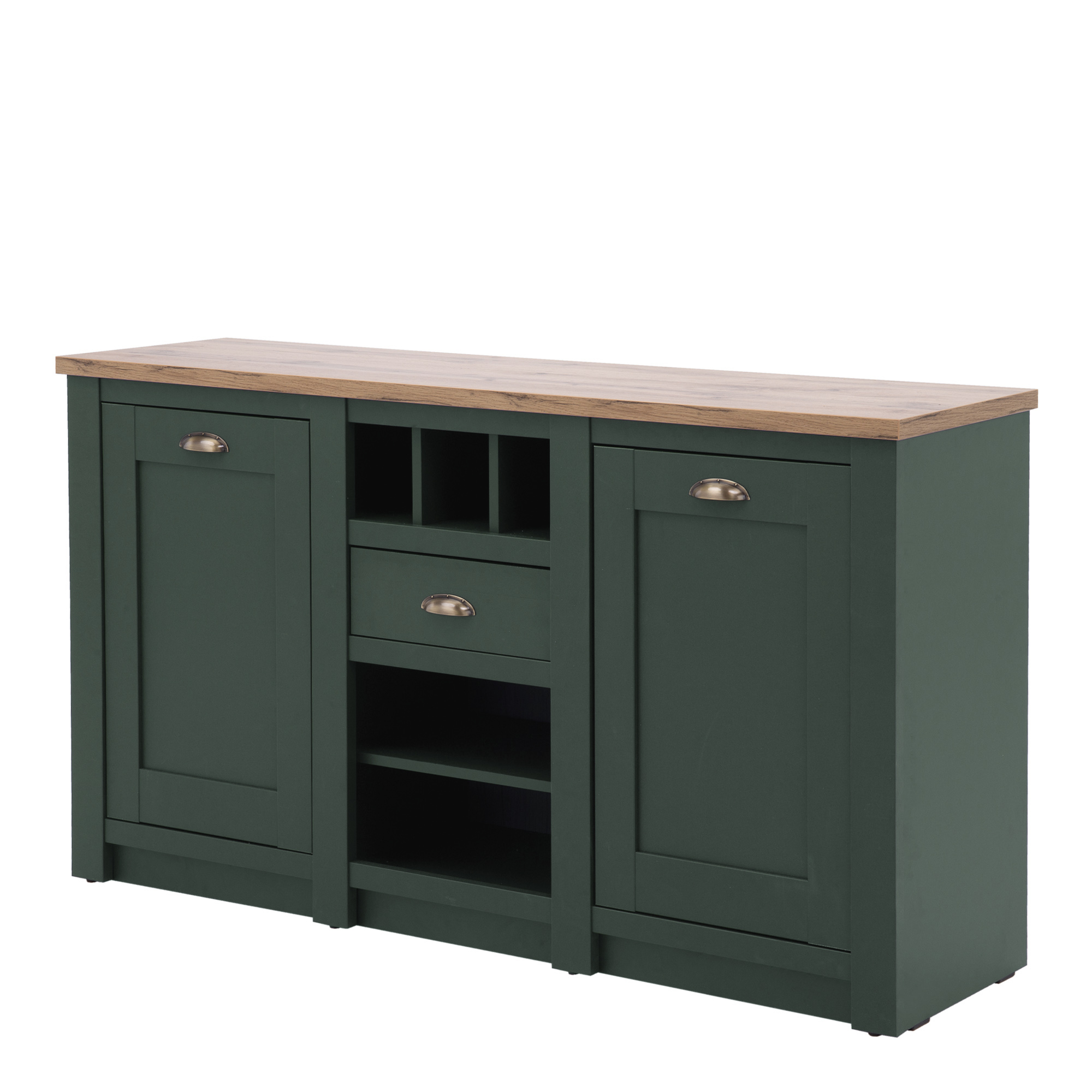 Komoda Zielona Cambridge 2d1s