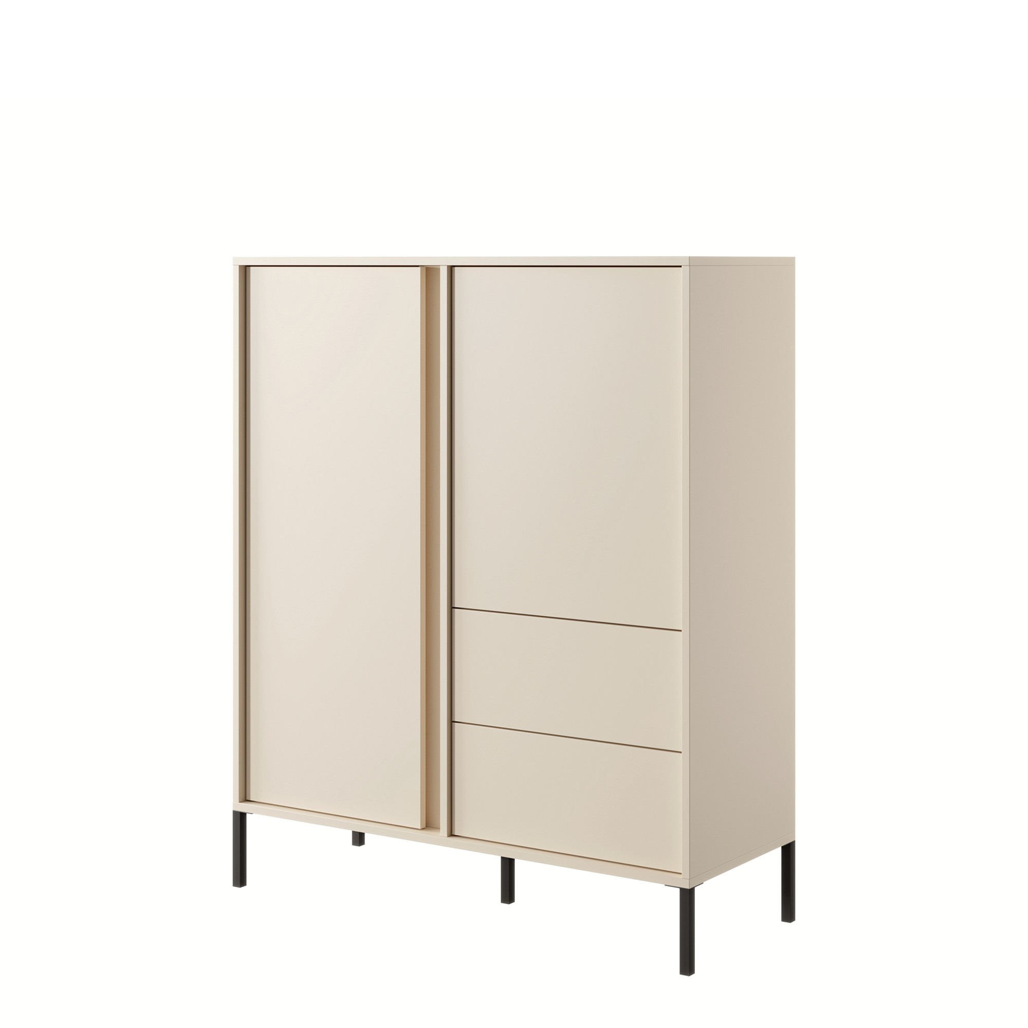 Komoda Wysoka Beżowa Dast