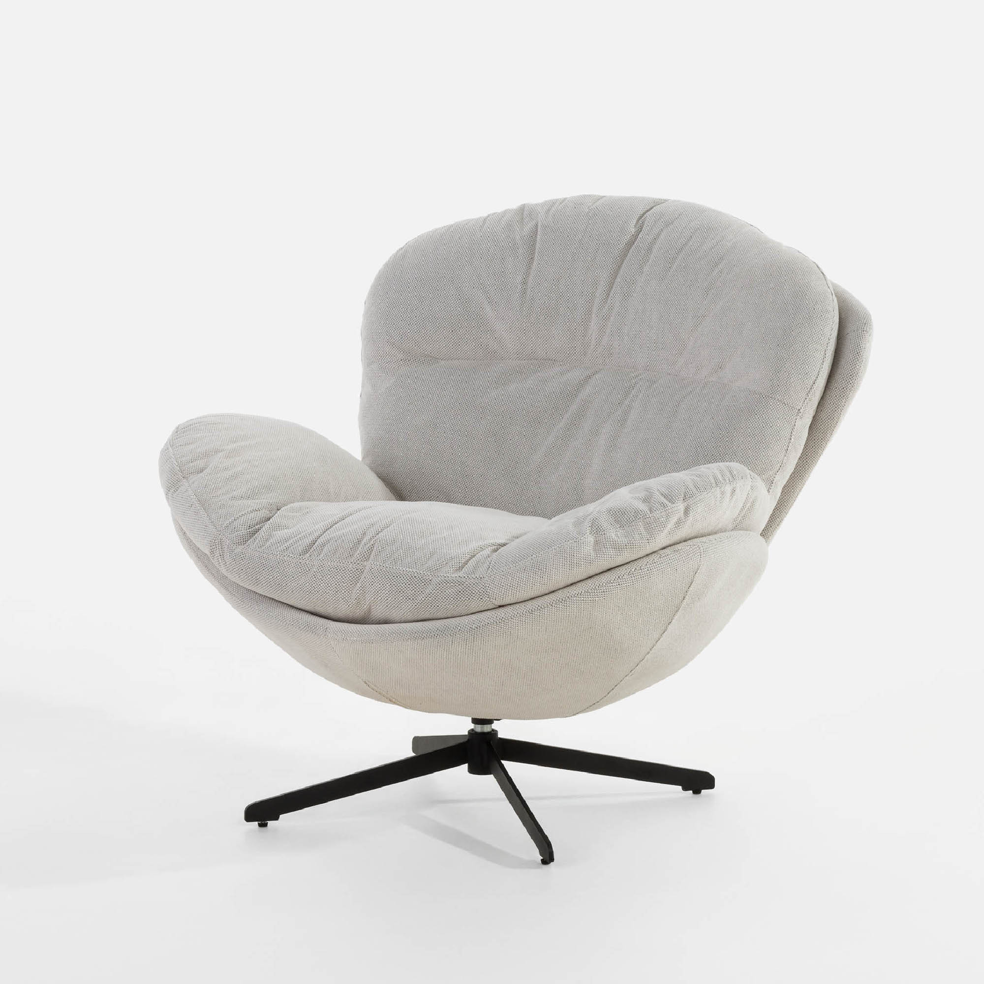 Fotel obrotowy beżowy KALAR