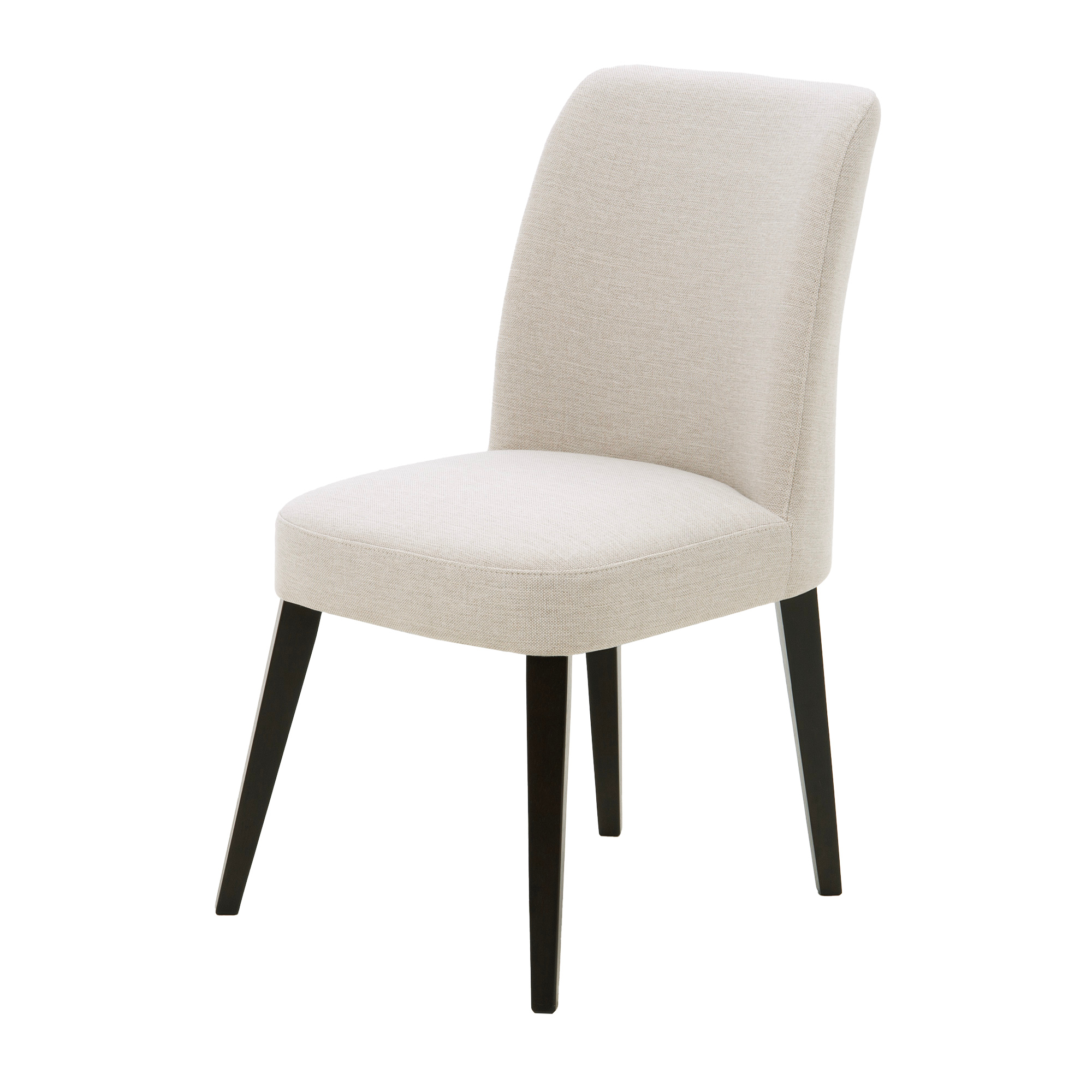 Krzesło Tapicerowane Beżowe Holin