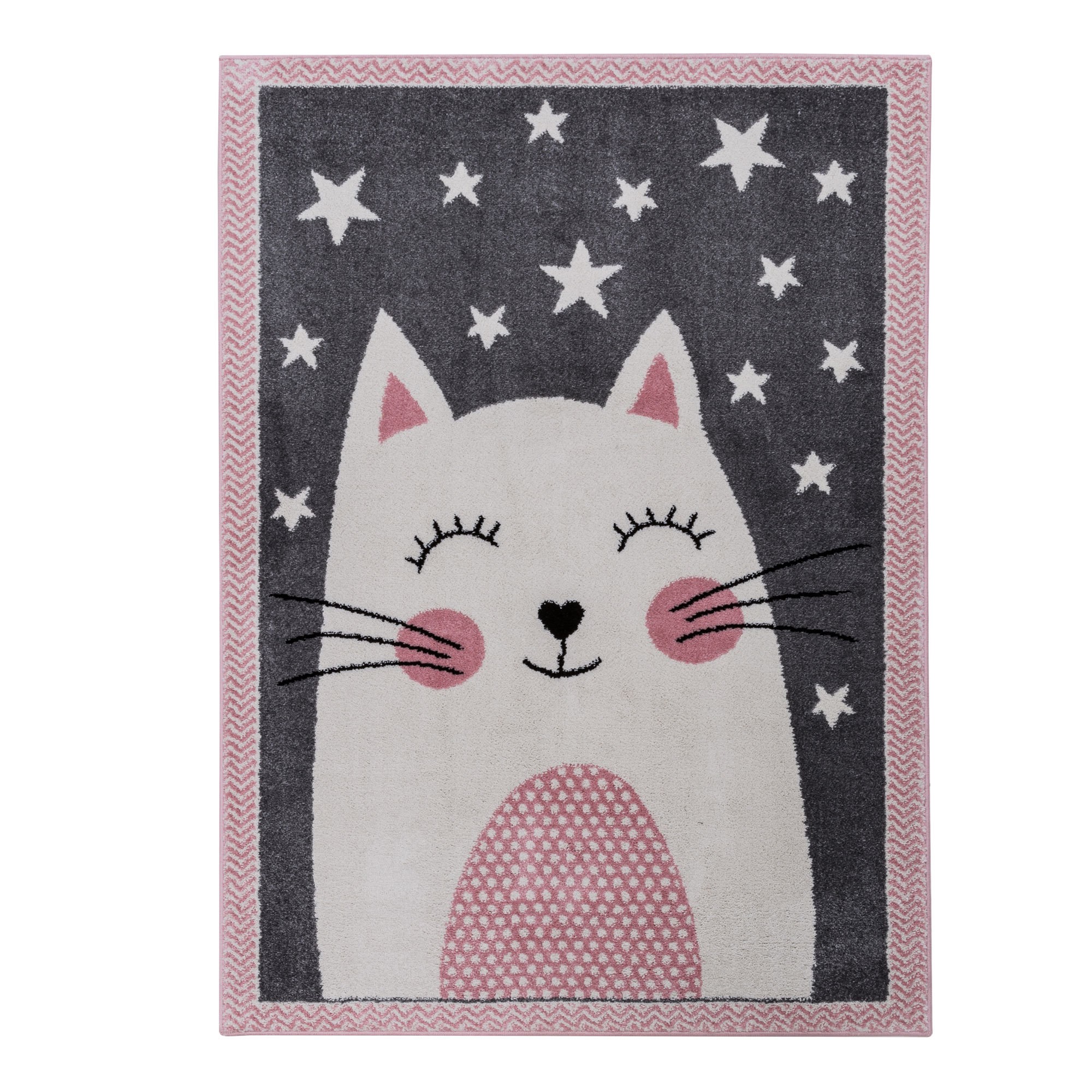 Dywan Szary, Kotek Happy 120x170 cm