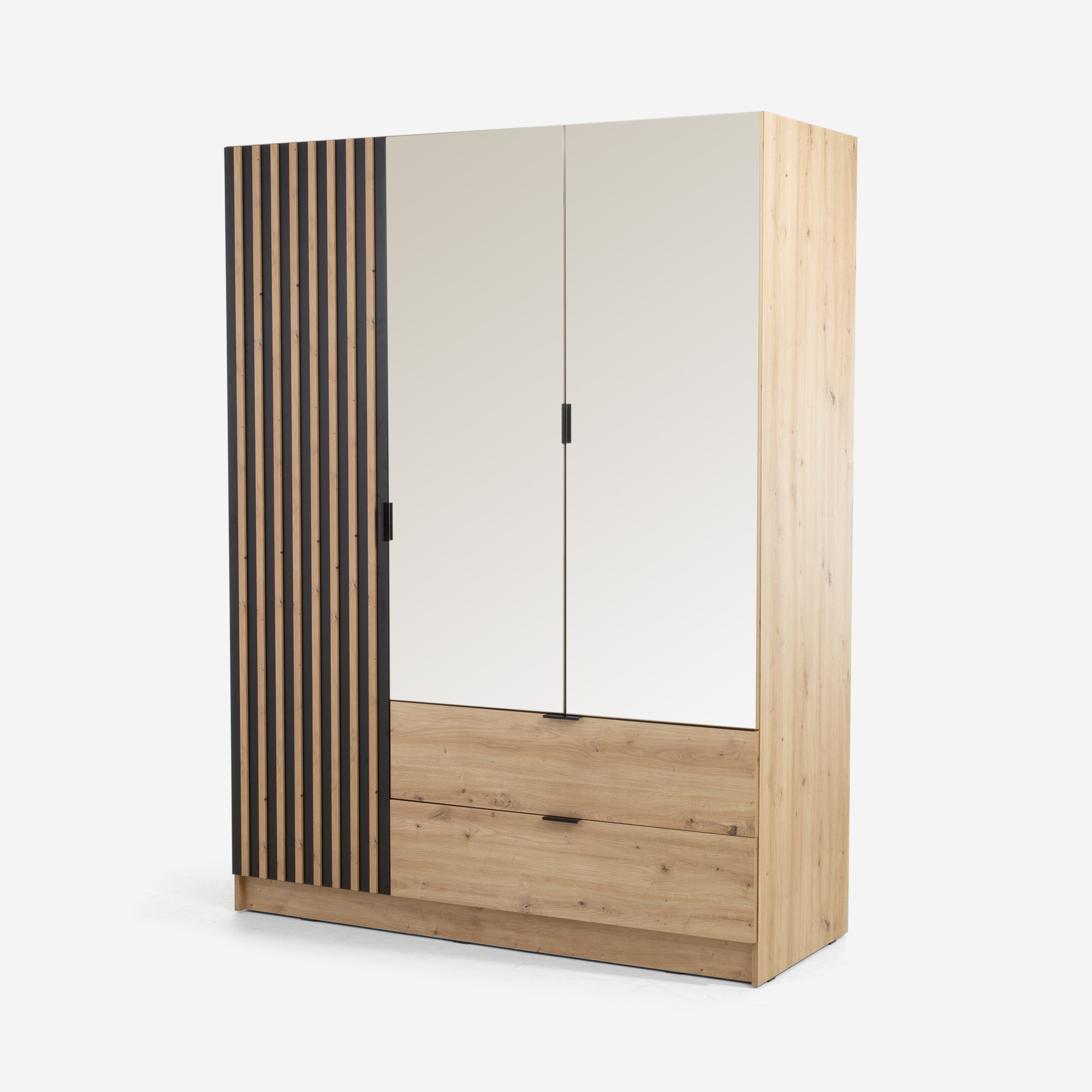 Szafa 3-drzwiowa z lustrem MAXI 150 cm