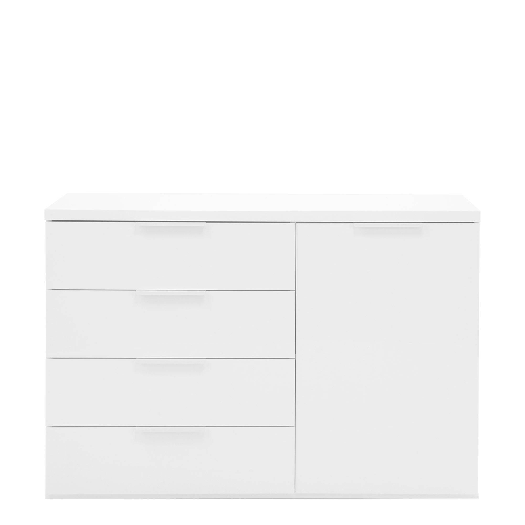 Komoda z Szufladami Biała Mundi 120 cm