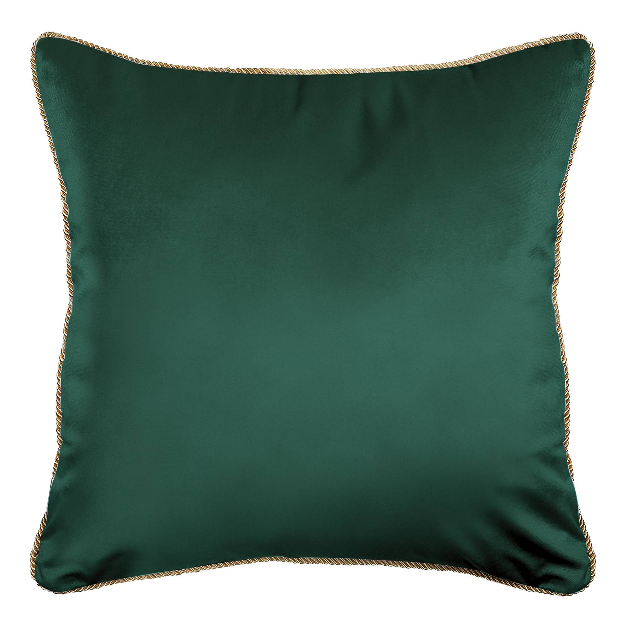 Poszewka Welurowa Ciemnozielona Lille 45x45 cm