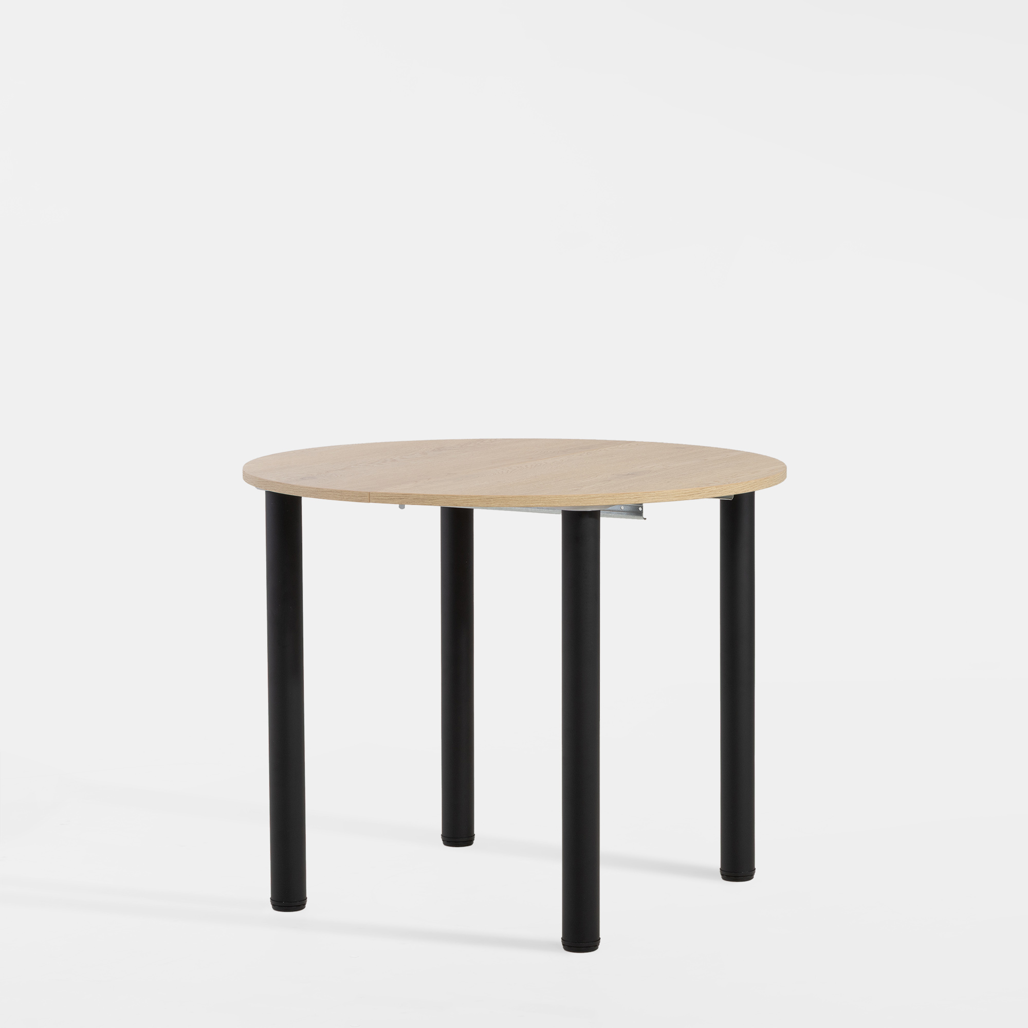 Tavolo L Stół Okrągły Rozkładany 90-135 cm