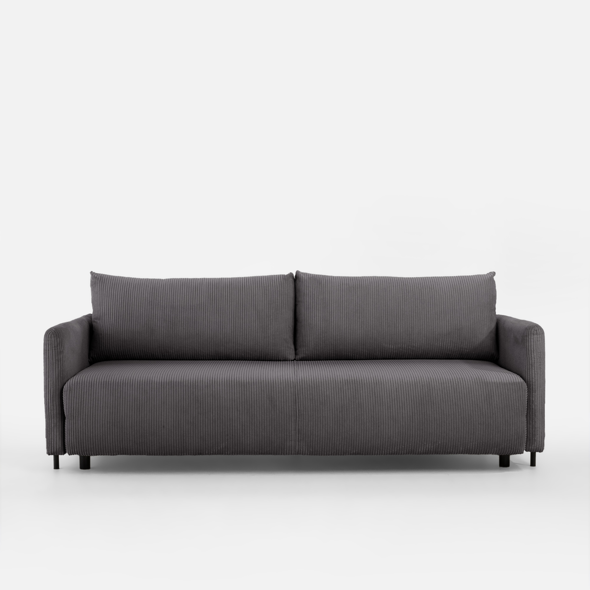 Sofa sztruksowa szara SORRENTO NEW