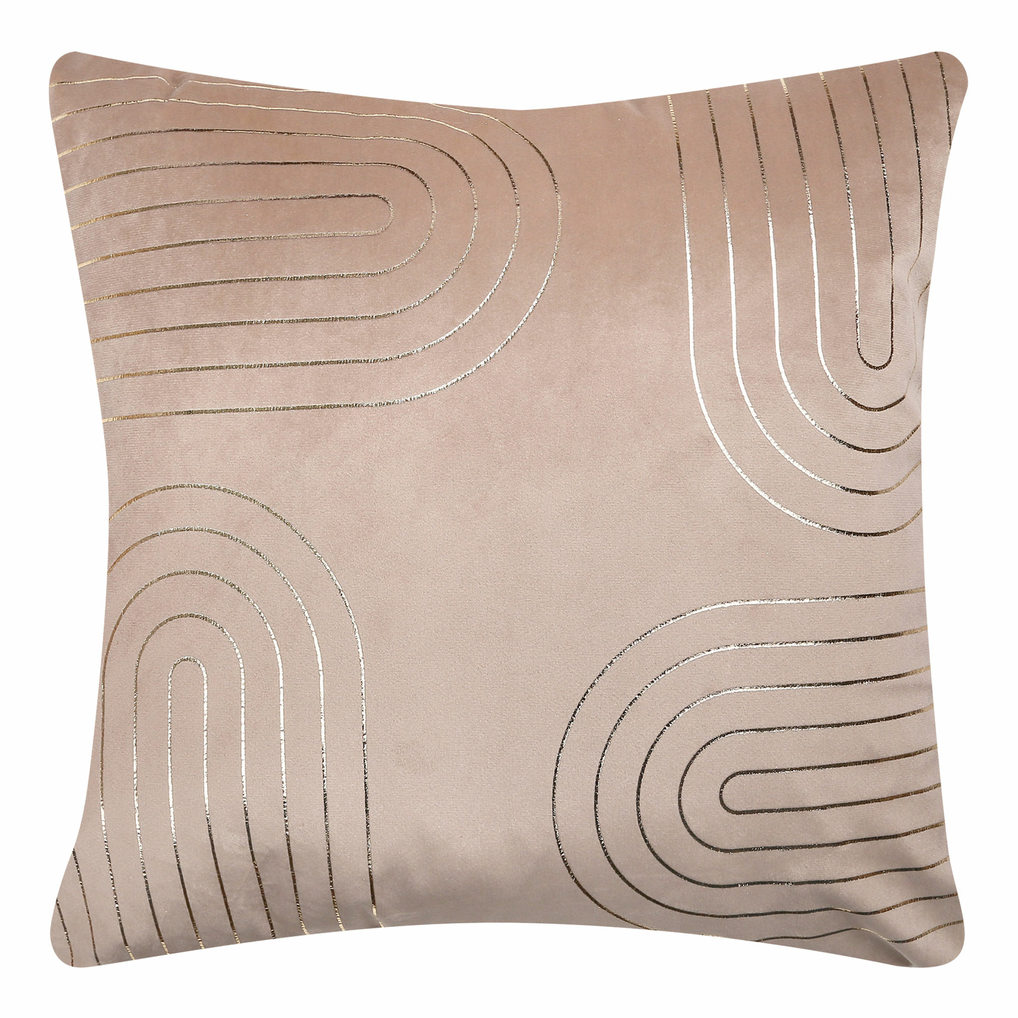 Poszewka na Poduszkę Beżowa Ritz 45x45 cm