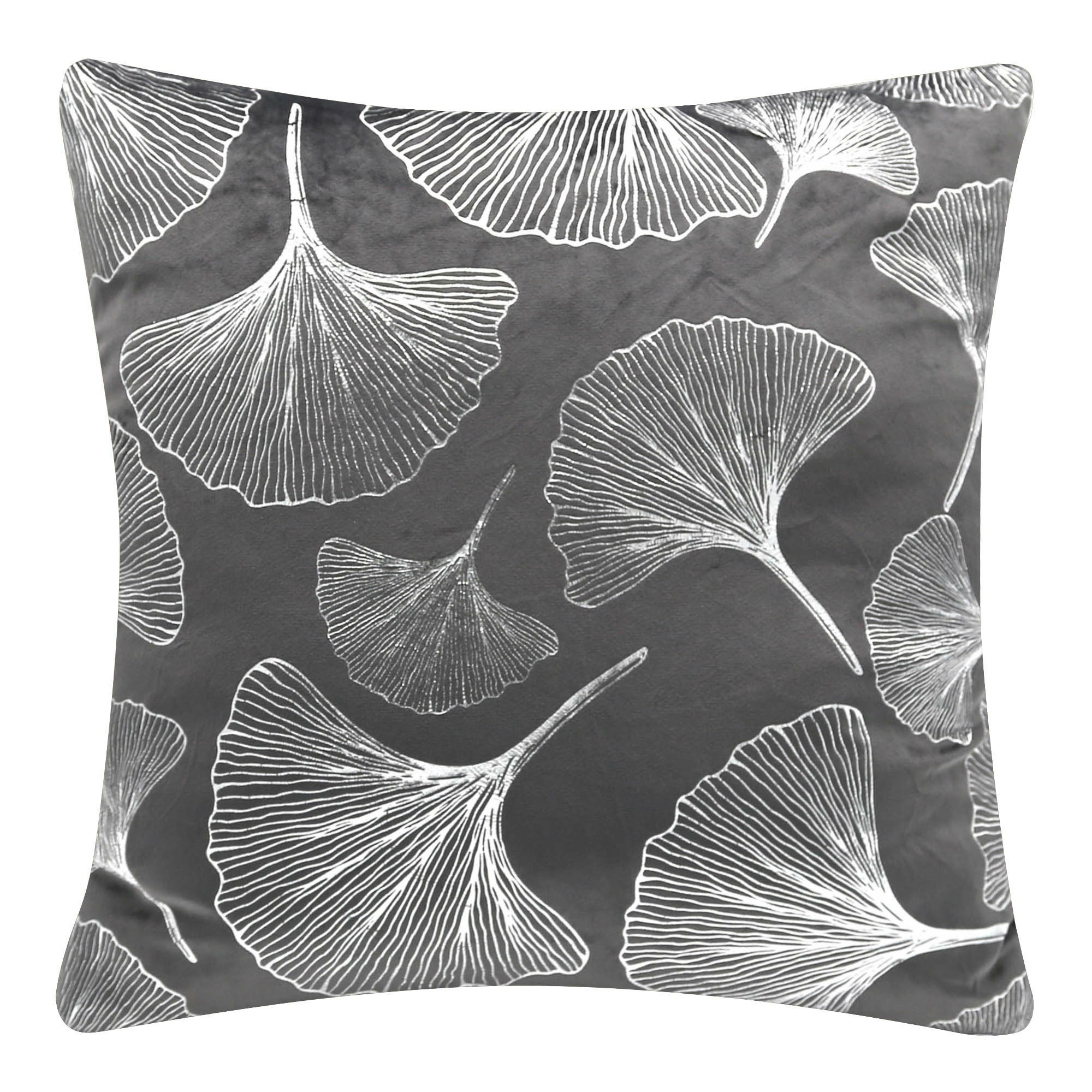 Poszewka Dekoracyjna Inez Szara 45x45 cm