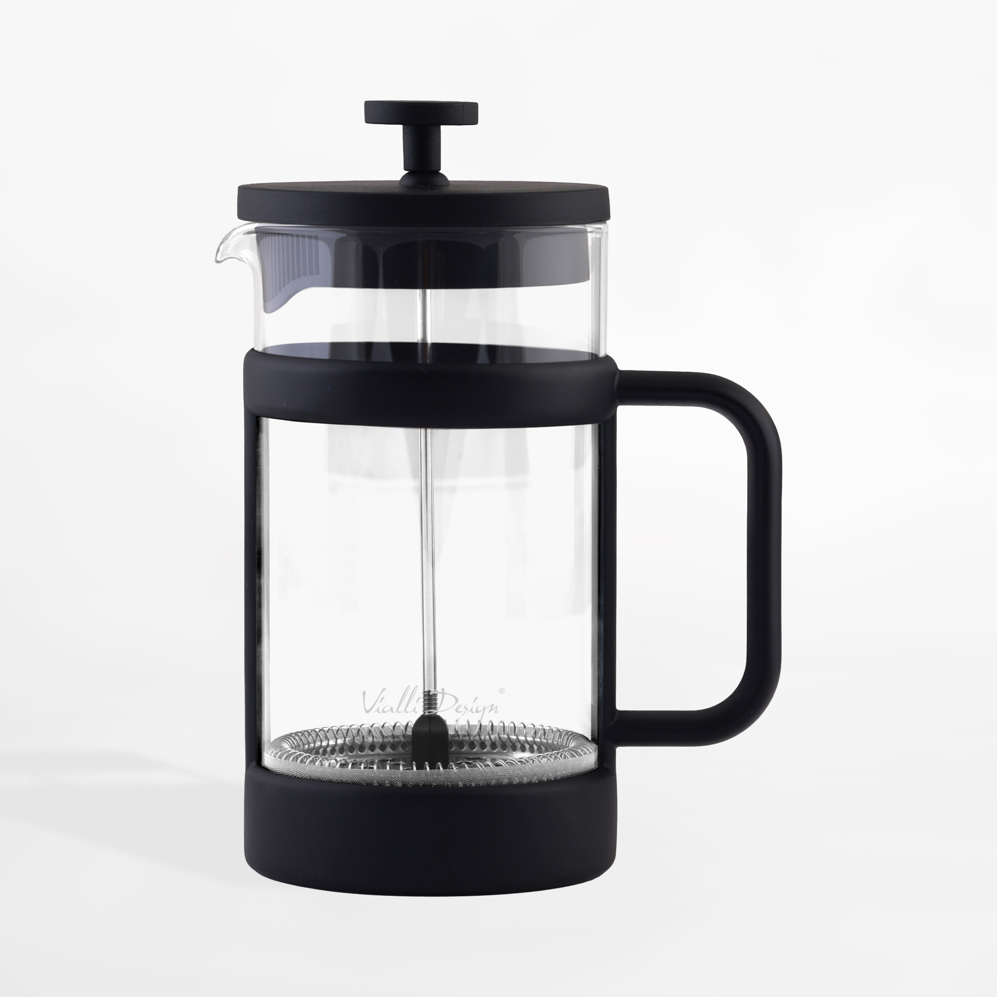 Zaparzacz do kawy i herbaty czarny SENSO 1 l