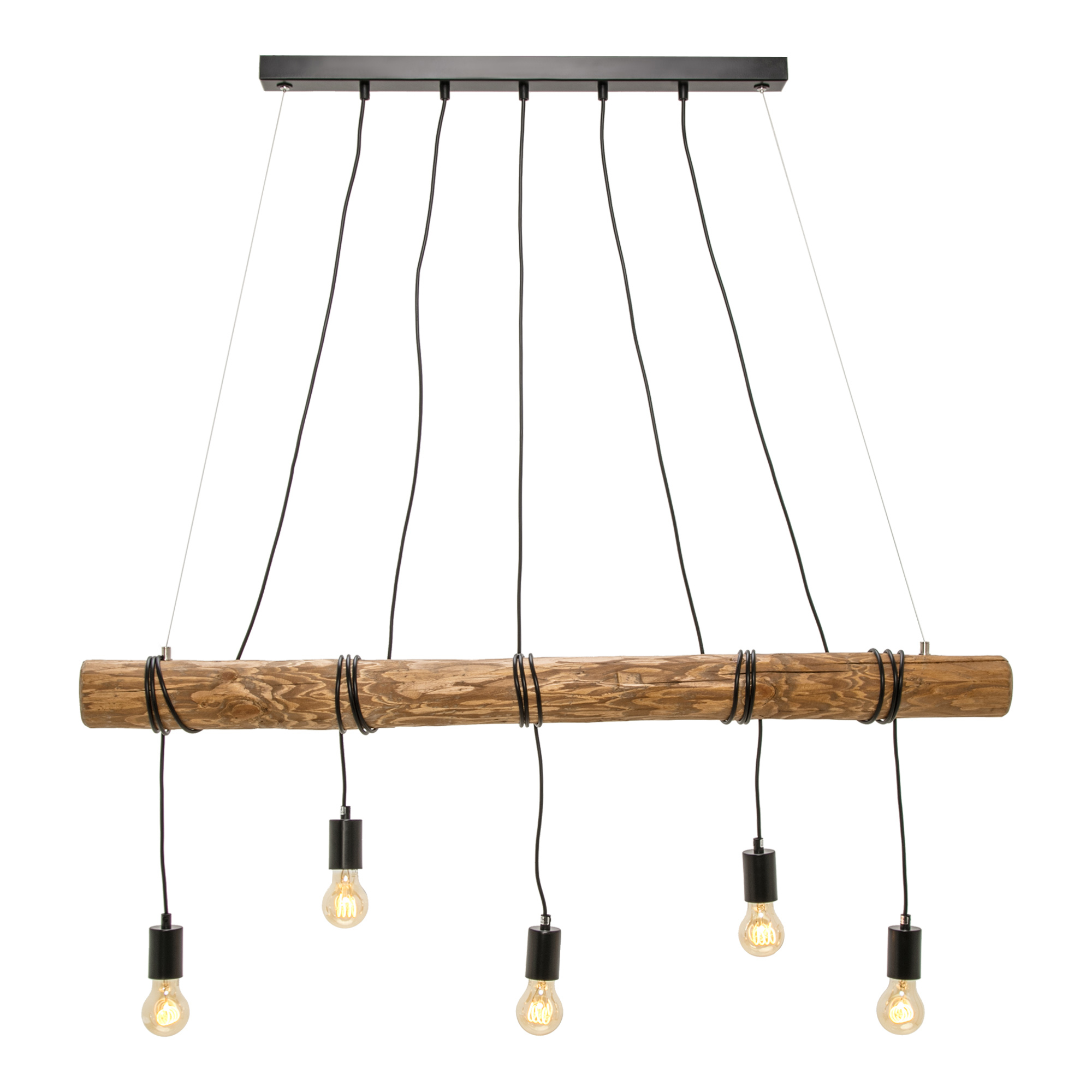Lampa Wisząca Rustykalna Trabo 5